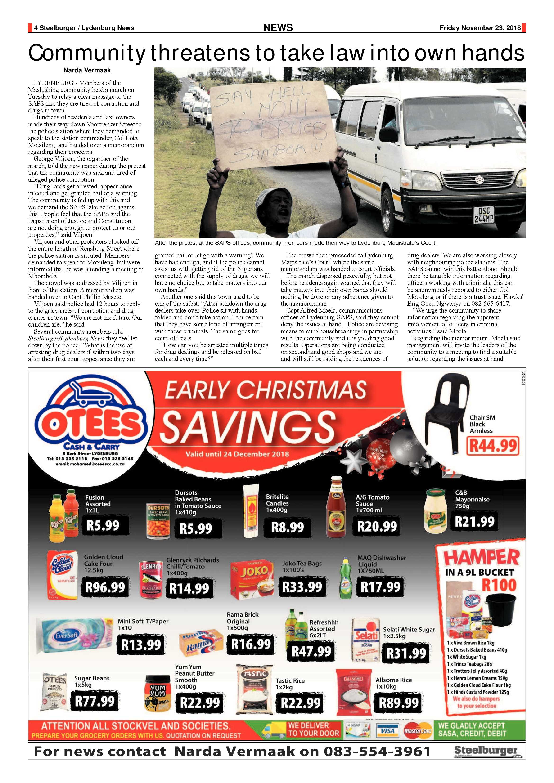 Steelburger News 23 November 2018 page 4