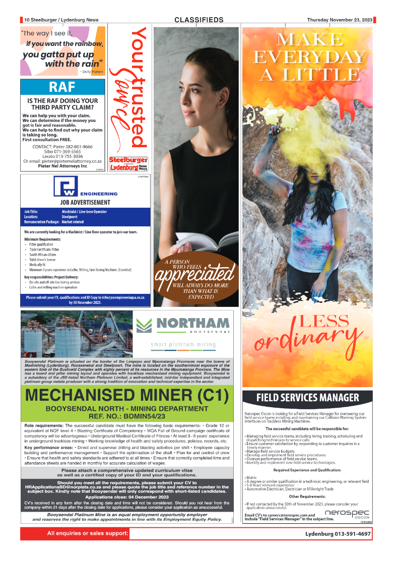 Steelburger News 23 November 2023 page 10