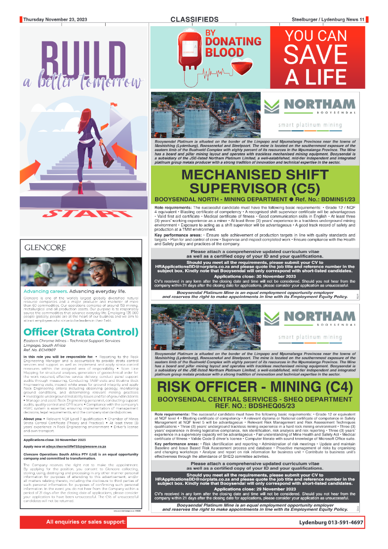 Steelburger News 23 November 2023 page 11