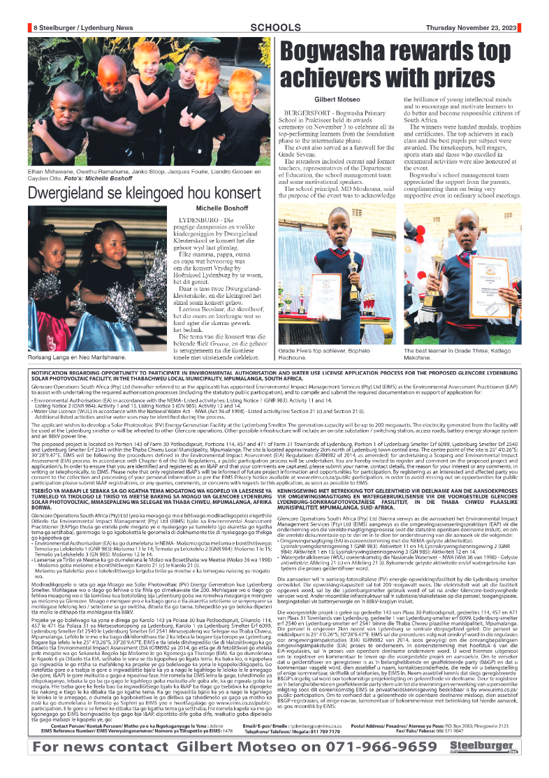 Steelburger News 23 November 2023 page 8