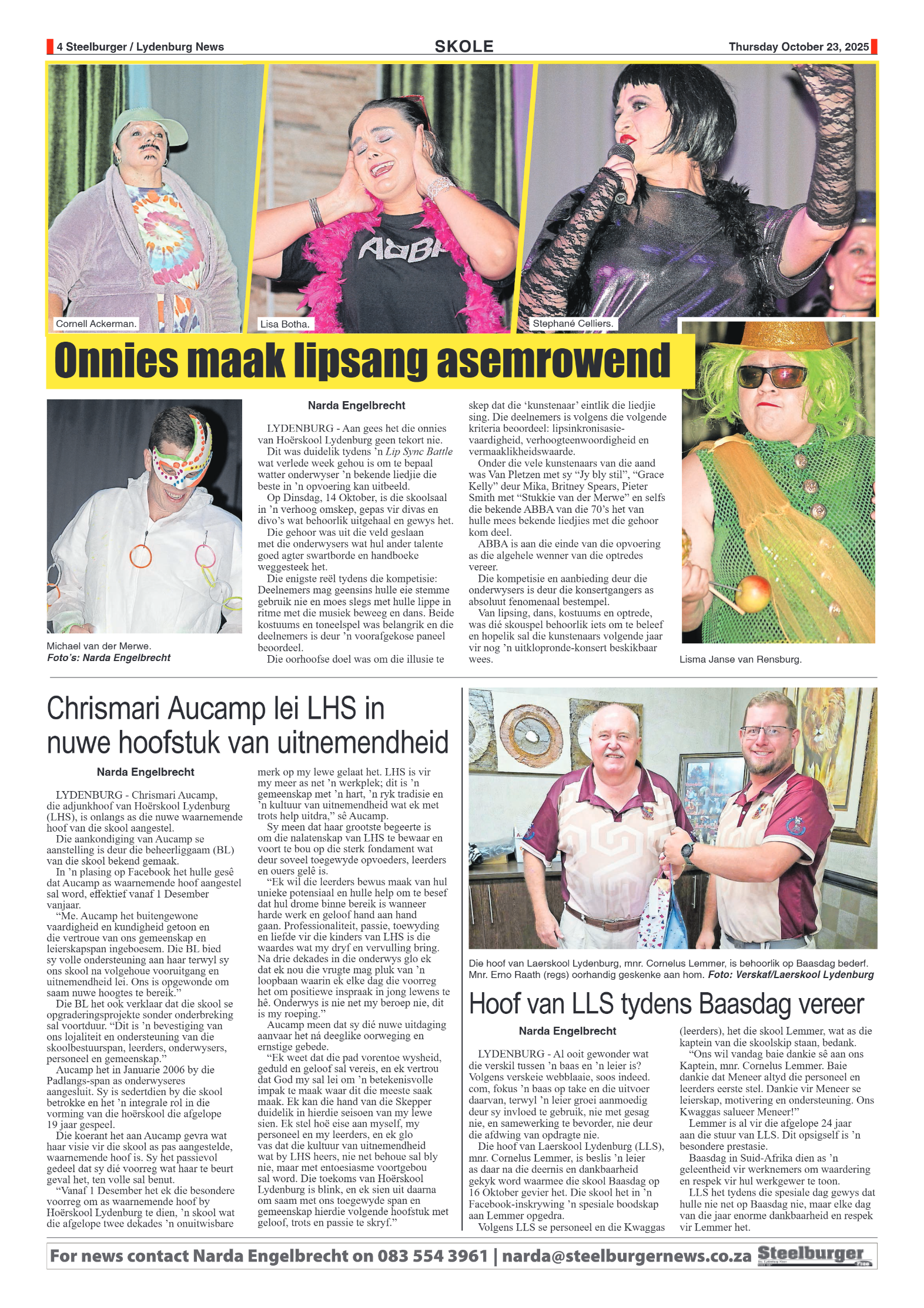 Steelburger News 23 October 2025 page 4