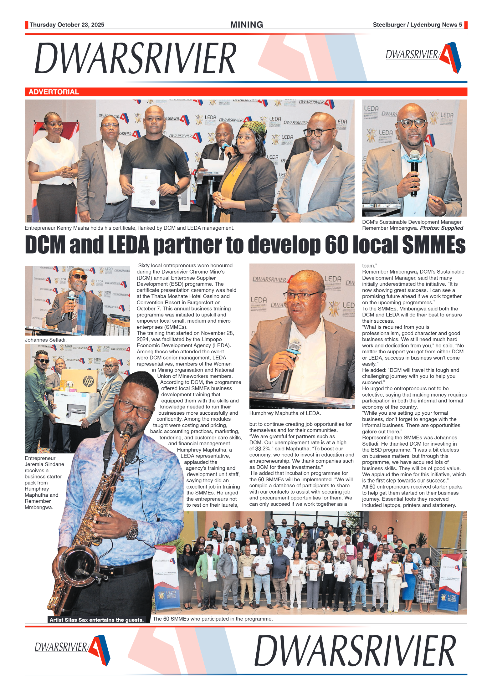 Steelburger News 23 October 2025 page 5