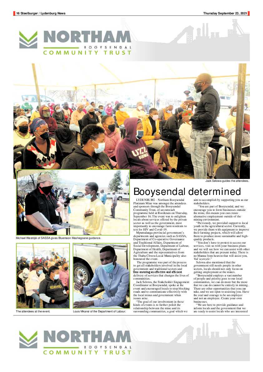 Steelburger News 23 September 2021 page 16