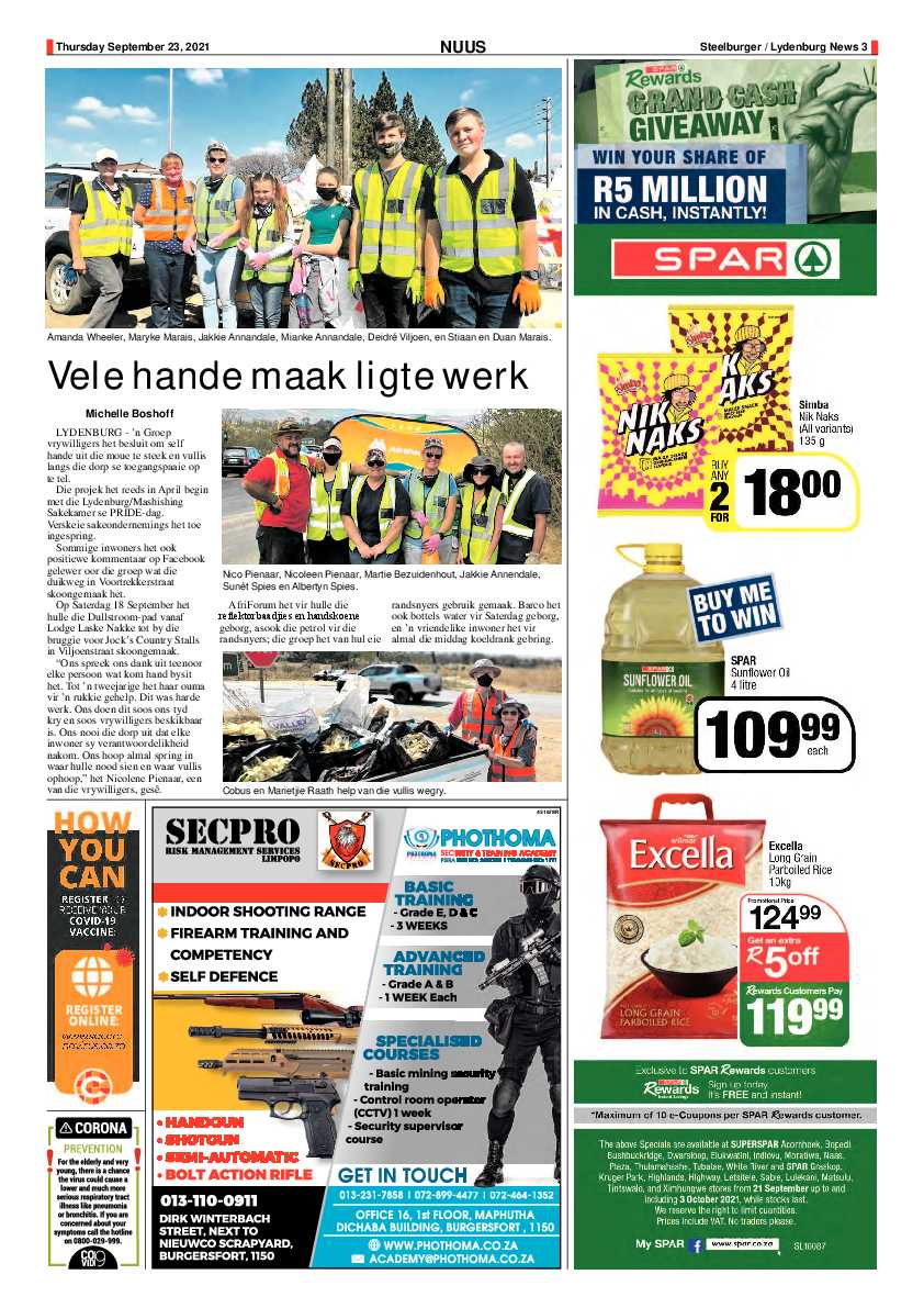 Steelburger News 23 September 2021 page 3