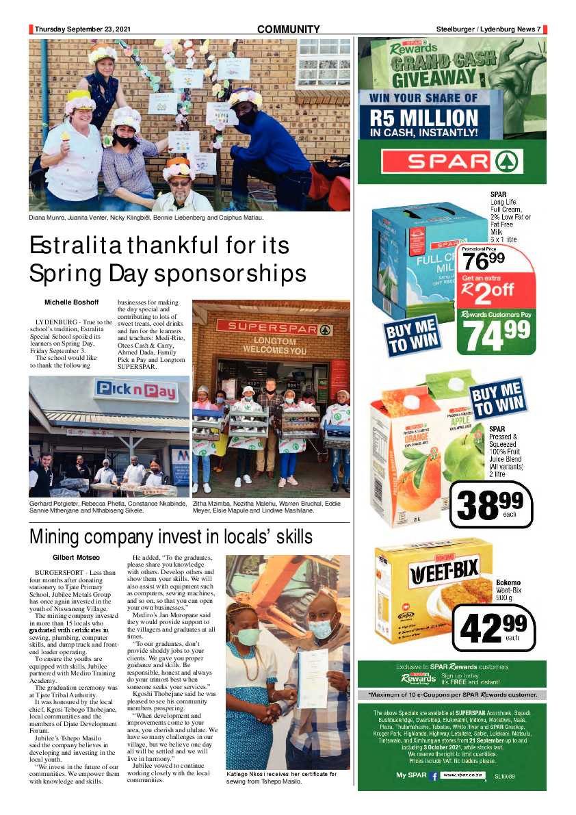 Steelburger News 23 September 2021 page 7