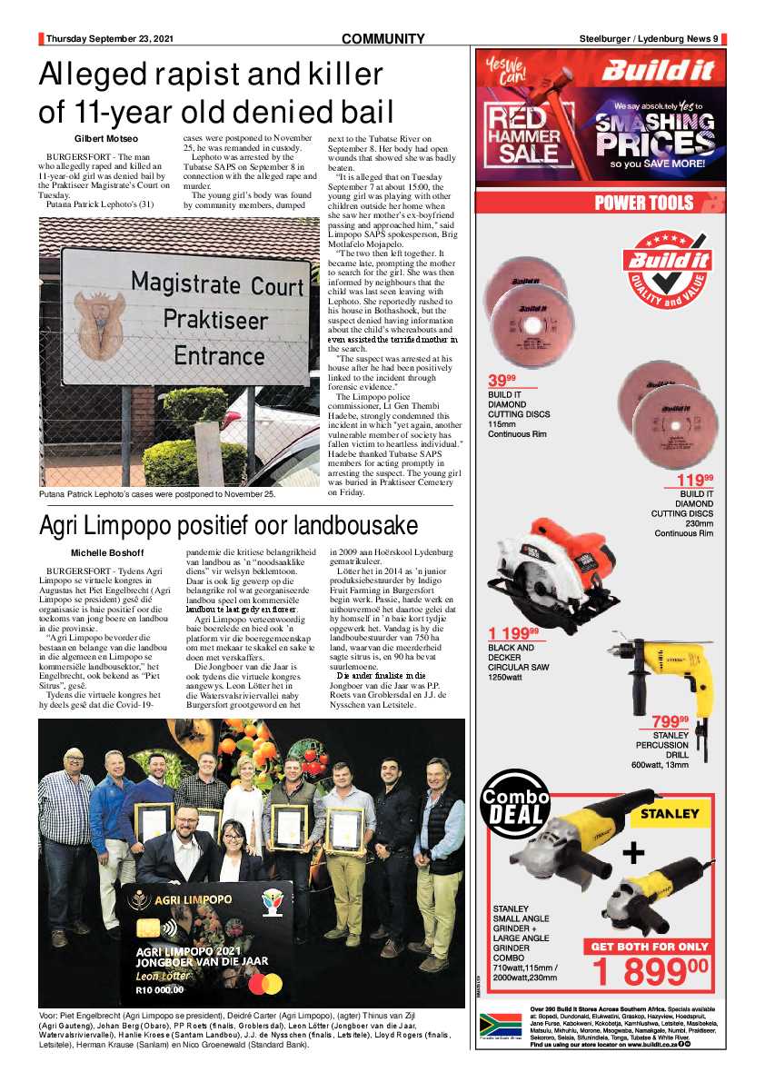 Steelburger News 23 September 2021 page 9