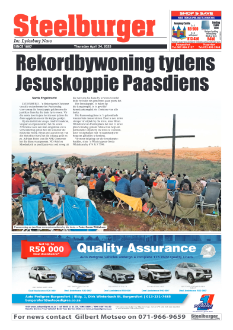 Steelburger News 24 April 2025