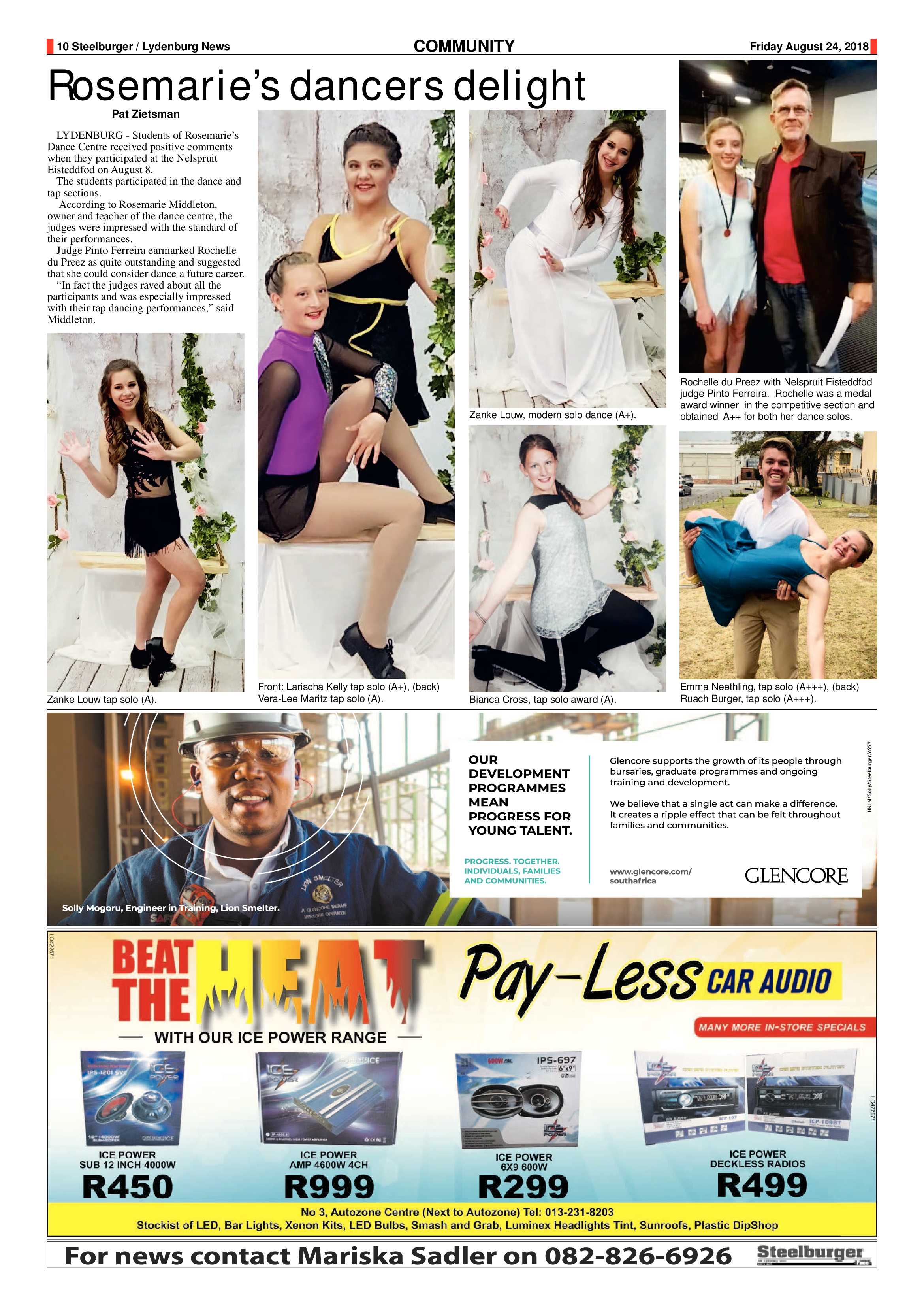 Steelburger News 24 August 2018 page 10