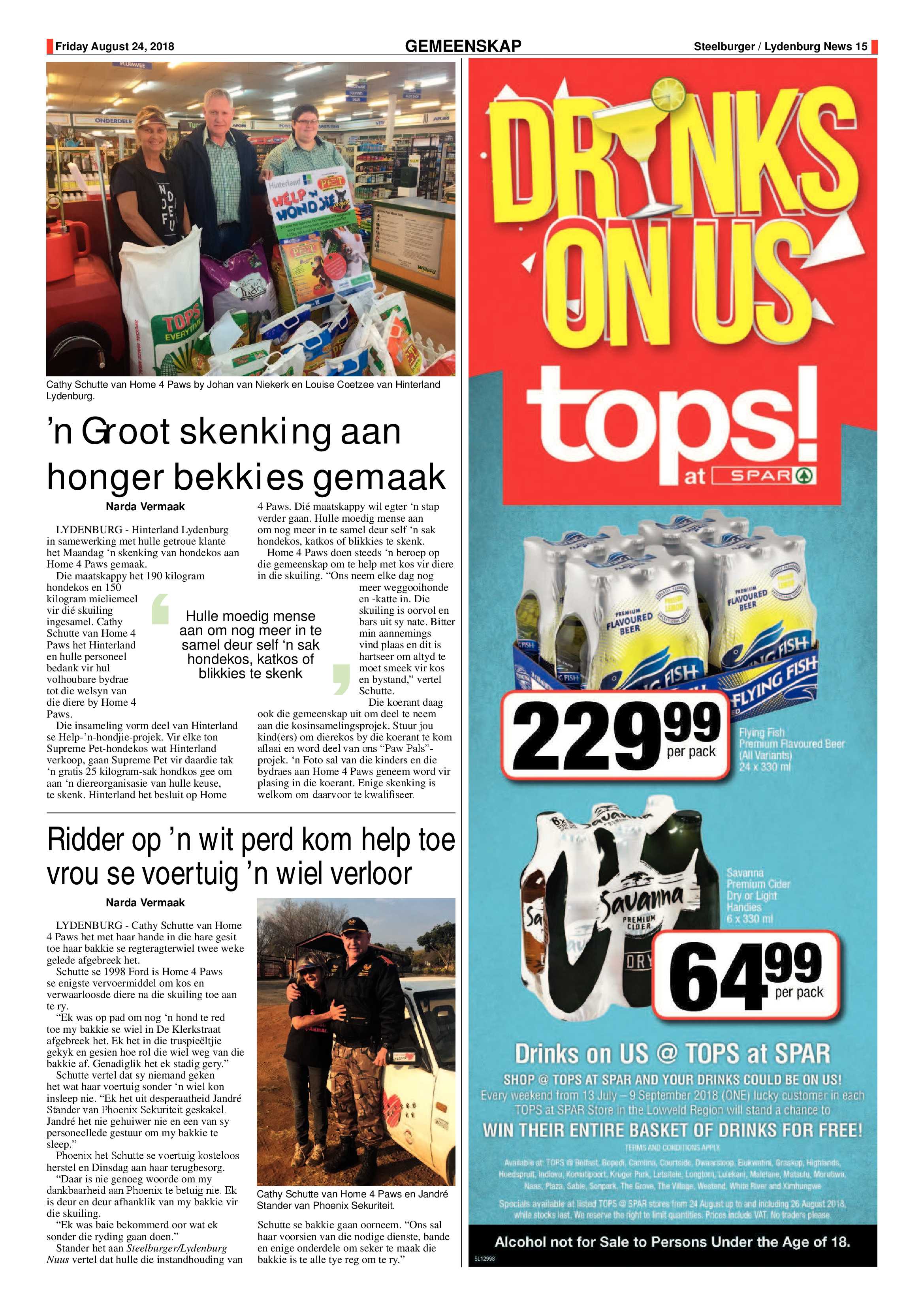 Steelburger News 24 August 2018 page 15