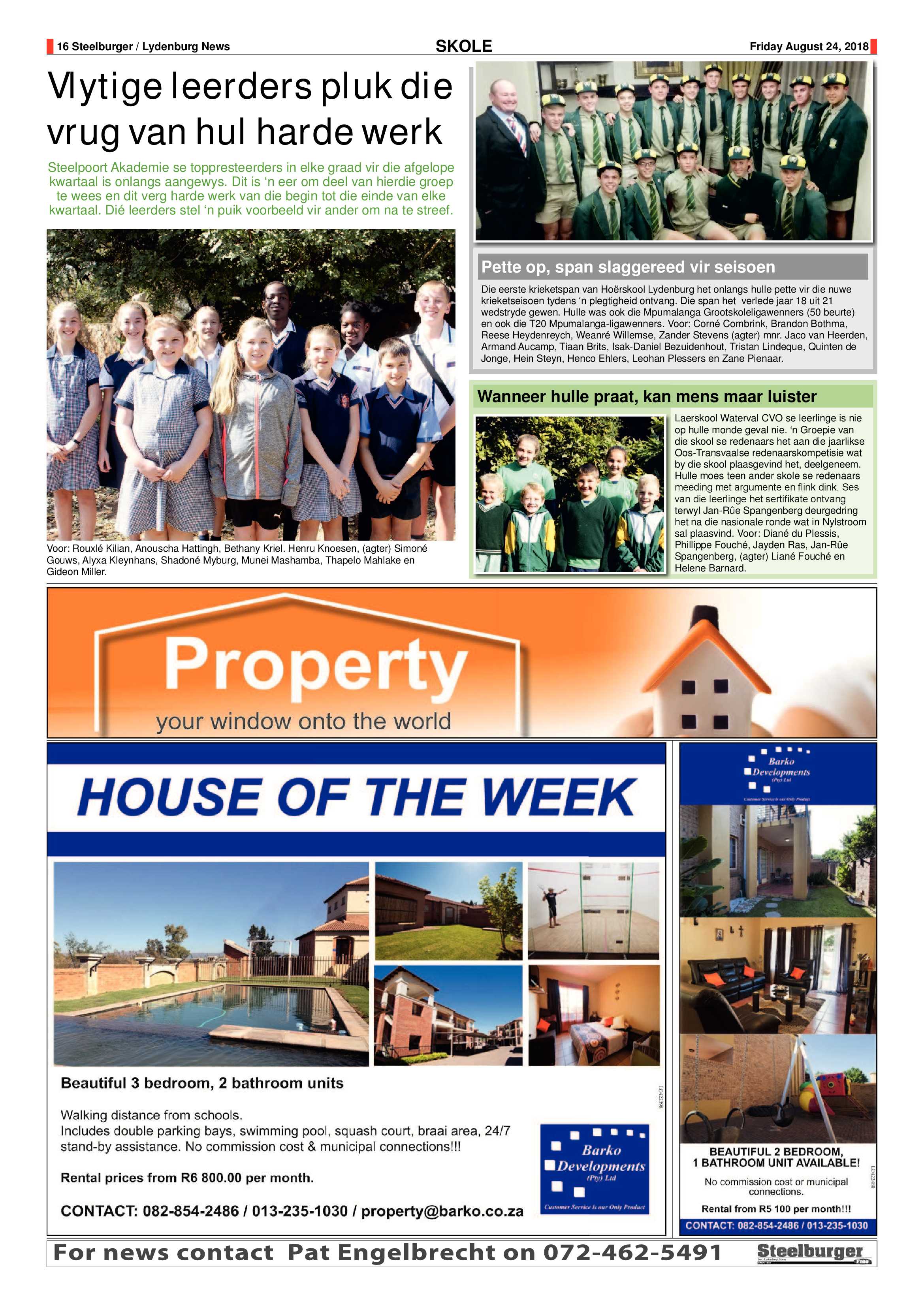 Steelburger News 24 August 2018 page 16
