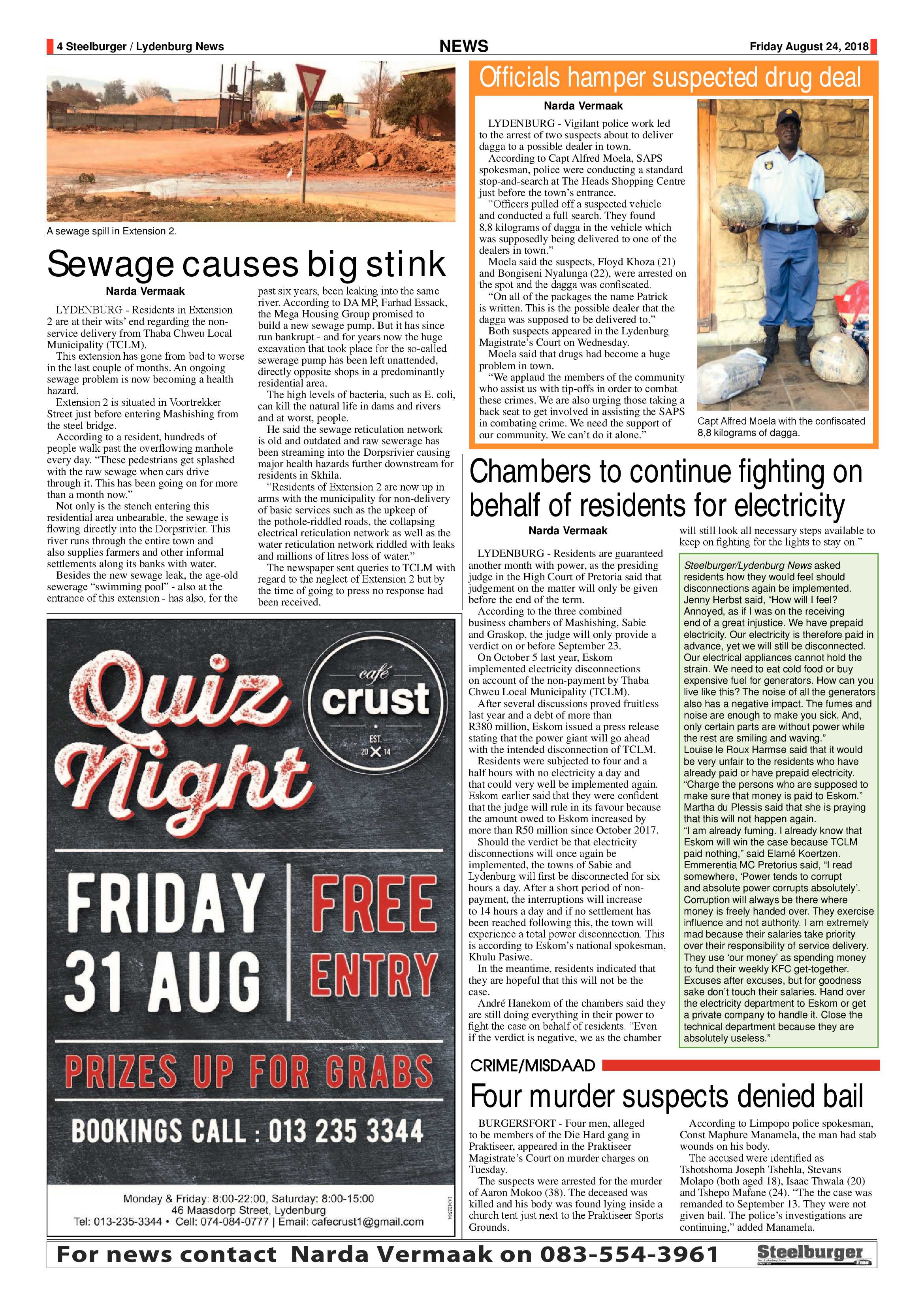 Steelburger News 24 August 2018 page 4