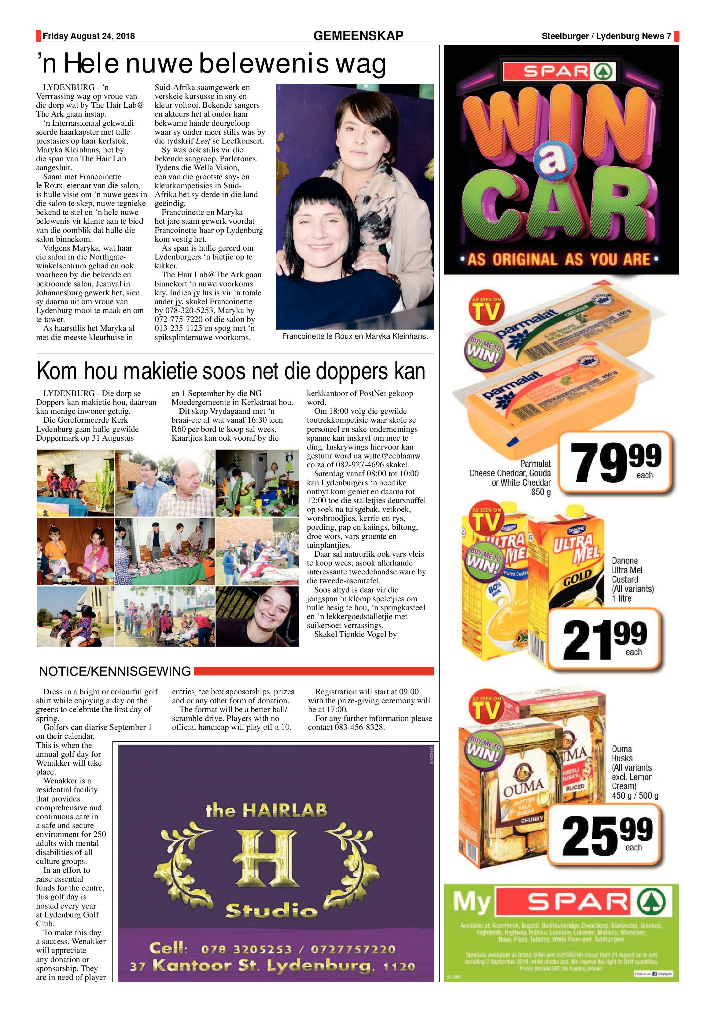 Steelburger News 24 August 2018 page 7