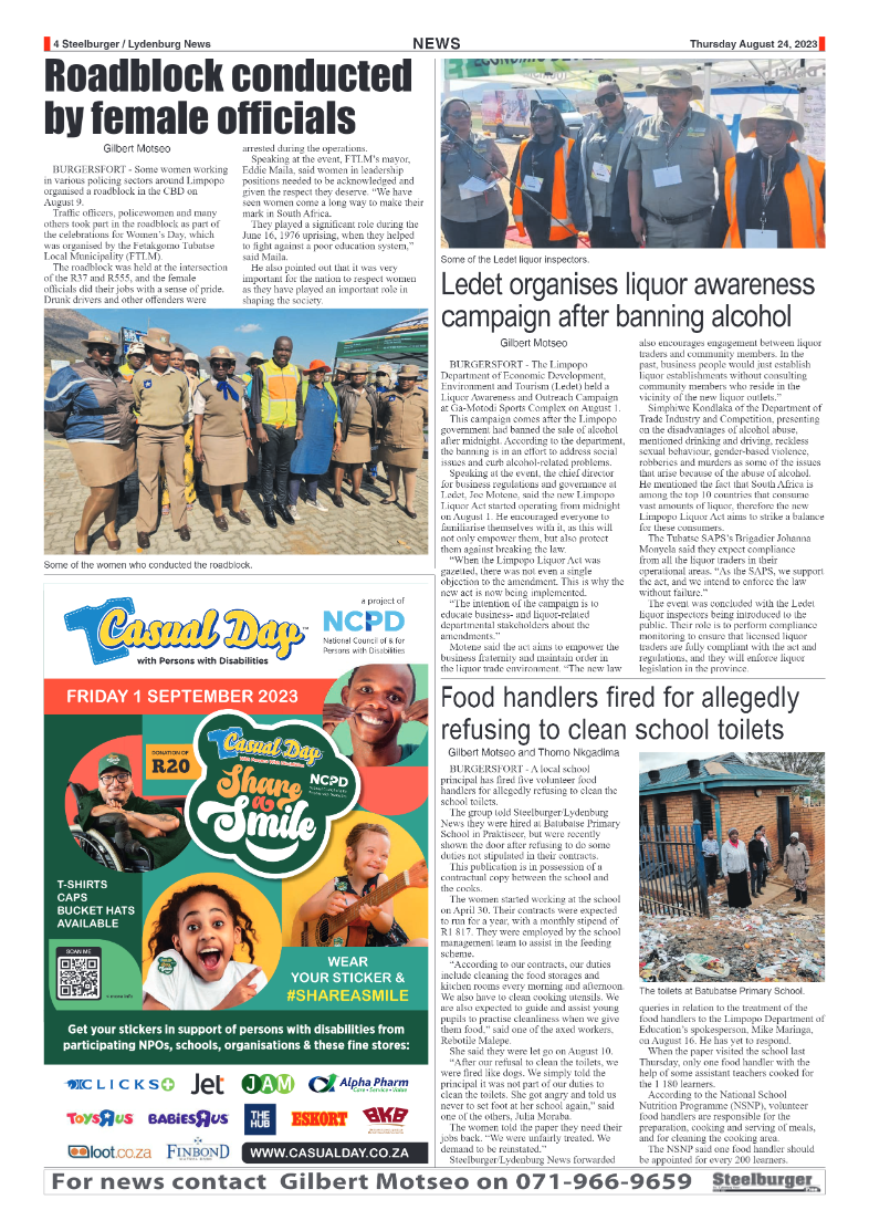 Steelburger News 24 August 2024 page 4