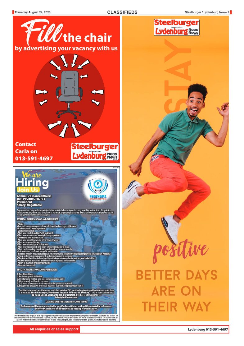 Steelburger News 24 August 2024 page 9