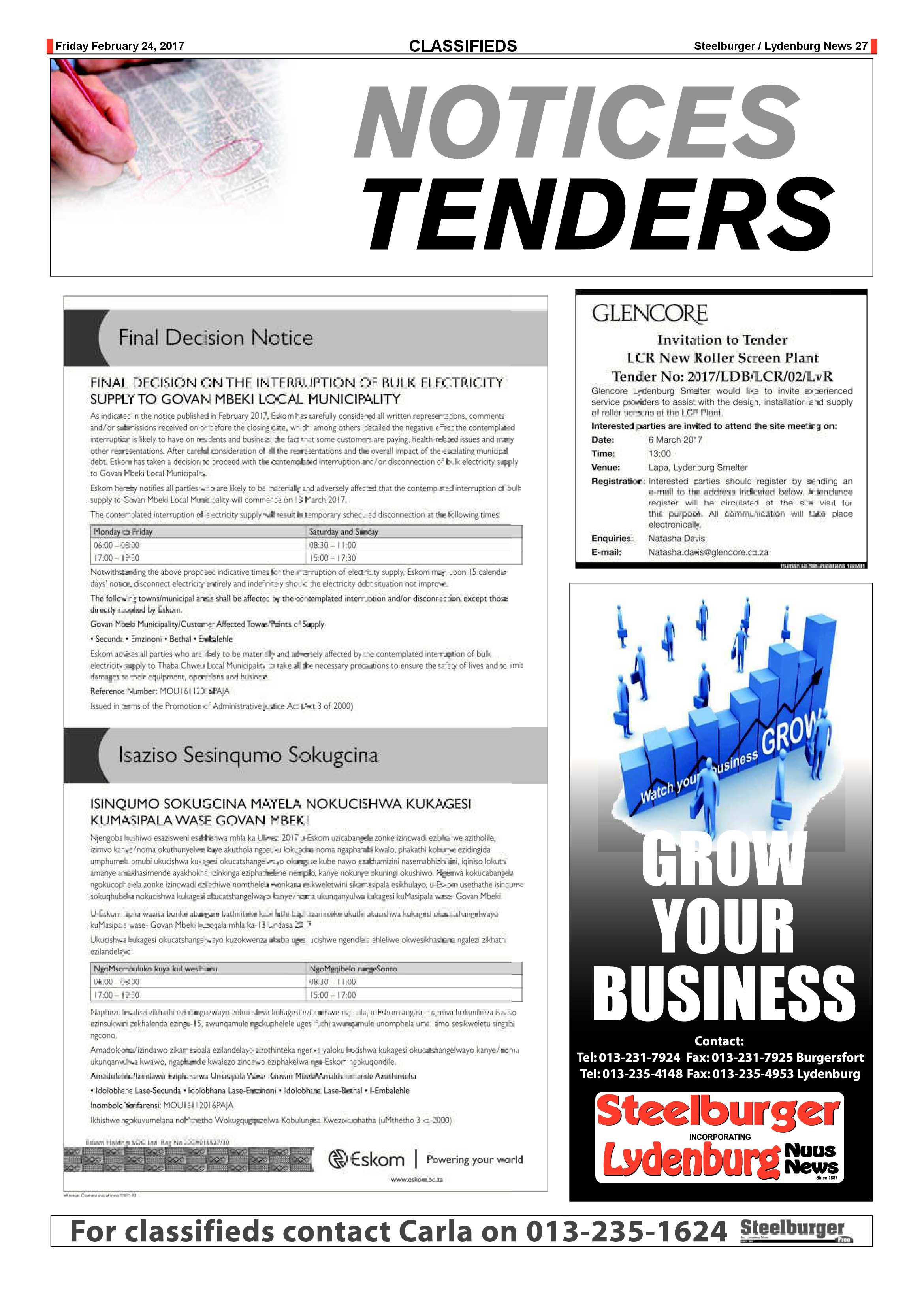 Steelburger News 24 February 2017 page 25