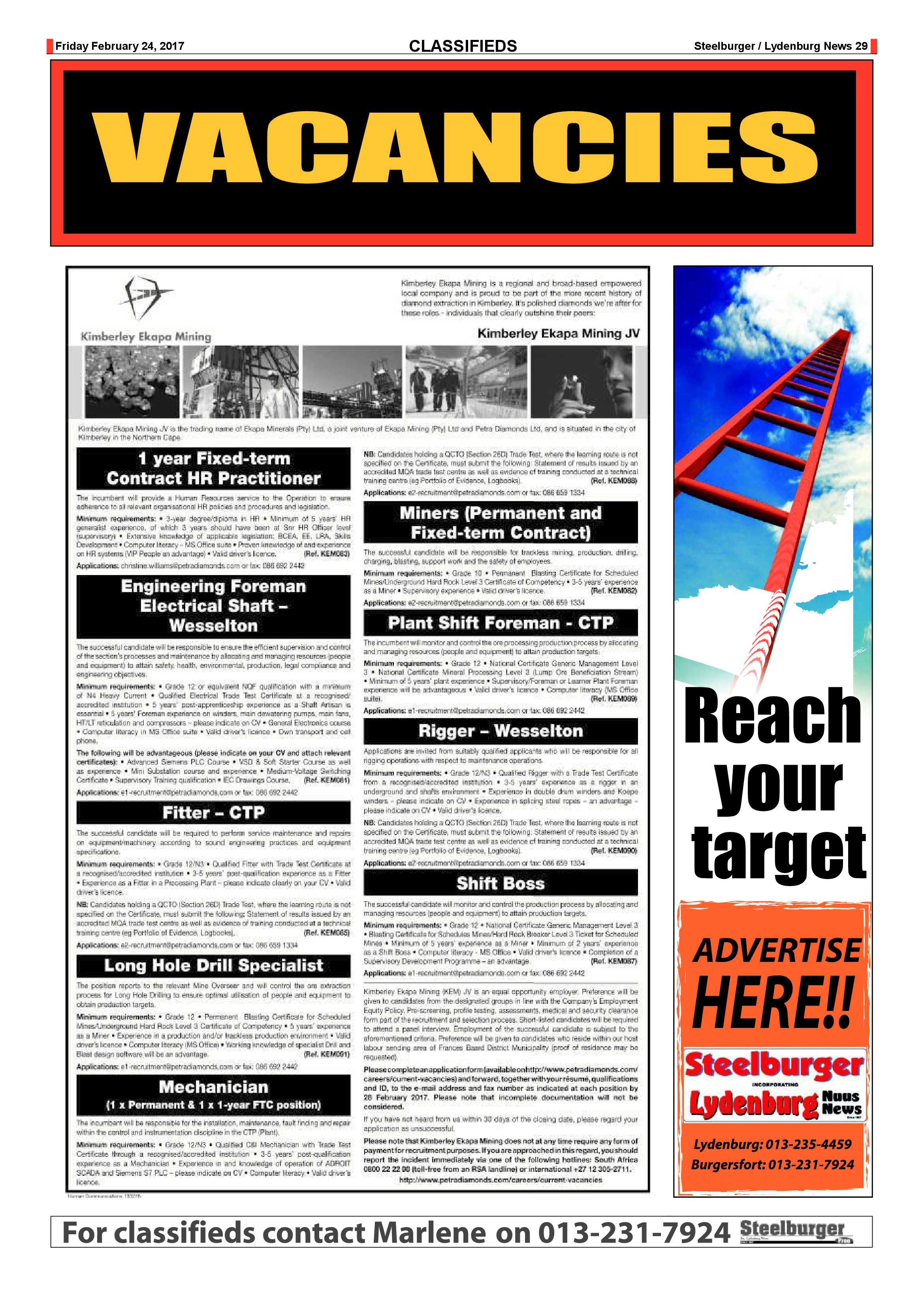 Steelburger News 24 February 2017 page 27