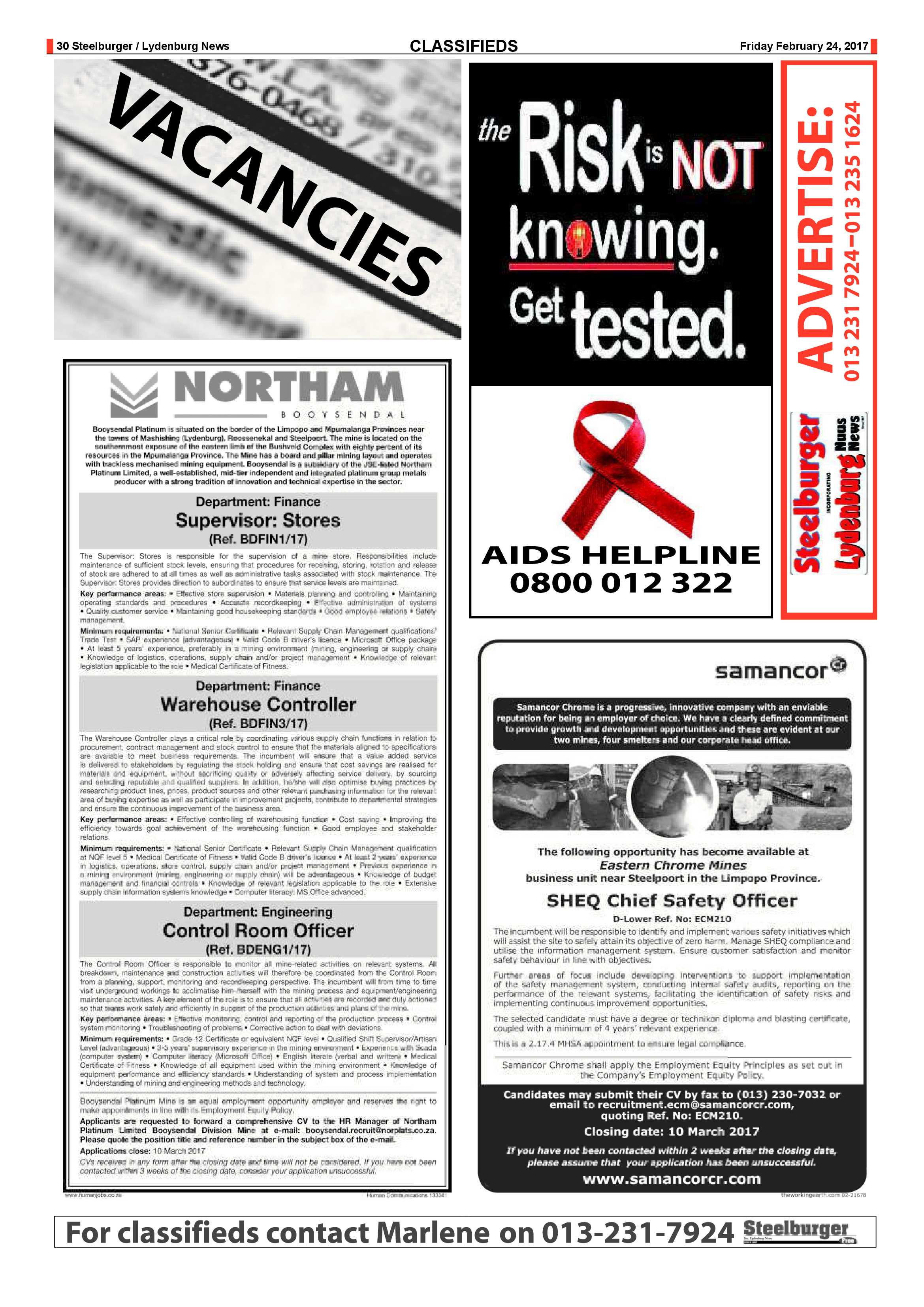 Steelburger News 24 February 2017 page 28