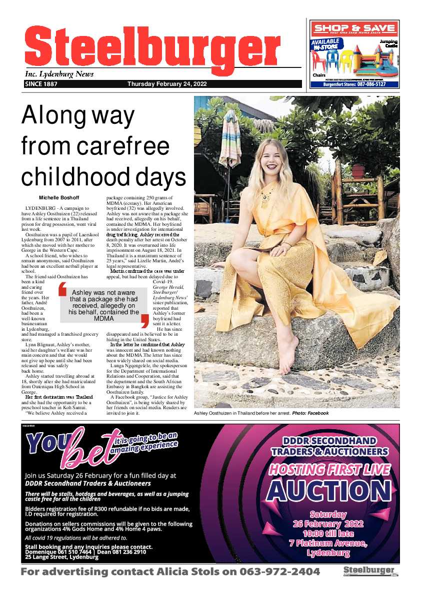 Steelburger News 24 February 2022 page 1