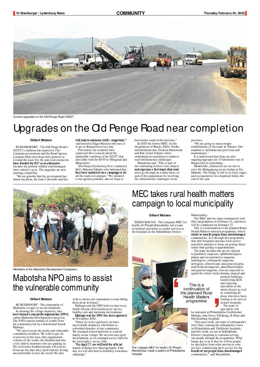 Steelburger News 24 February 2022 page 10