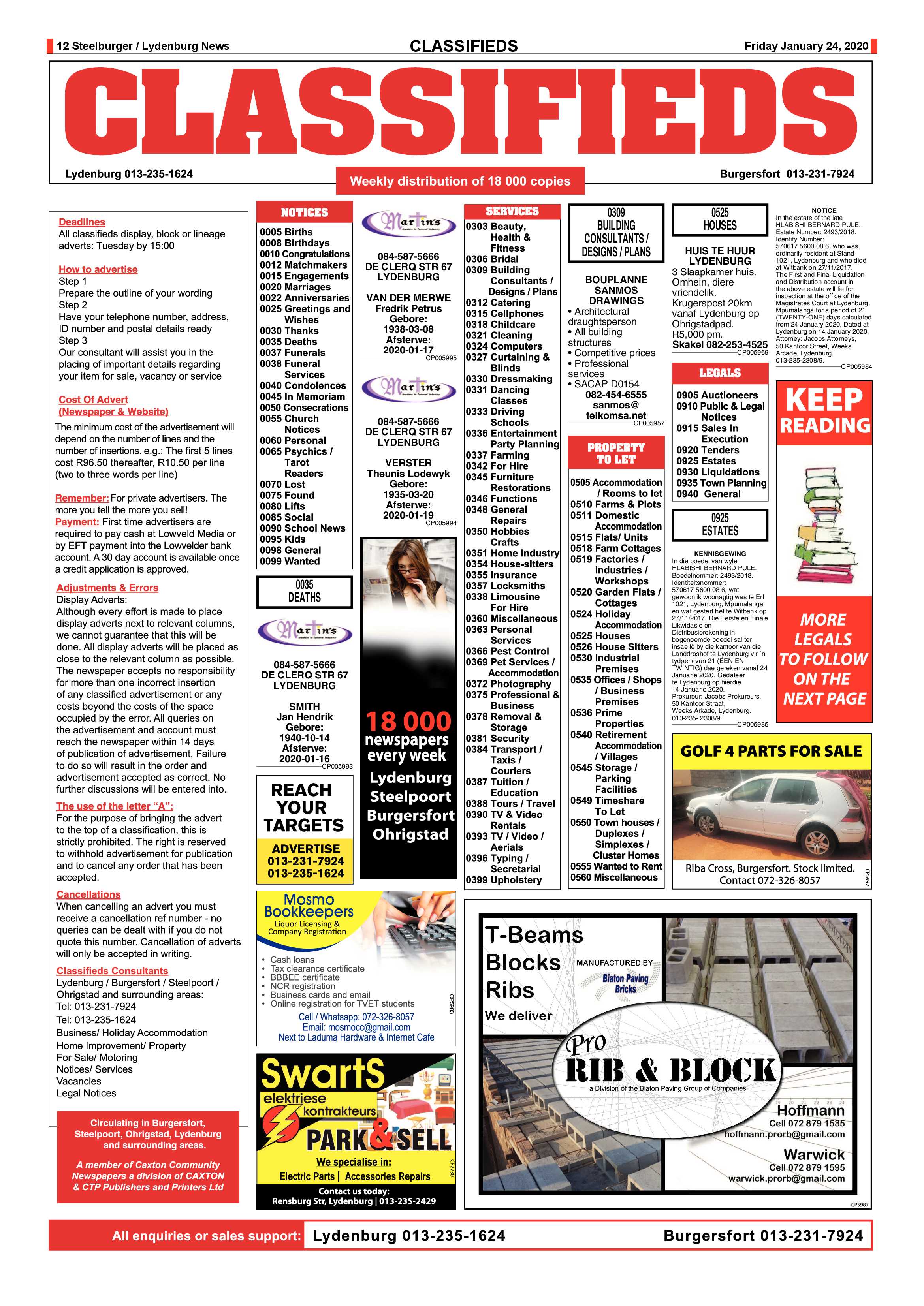 Steelburger News 24 January 2020 page 12