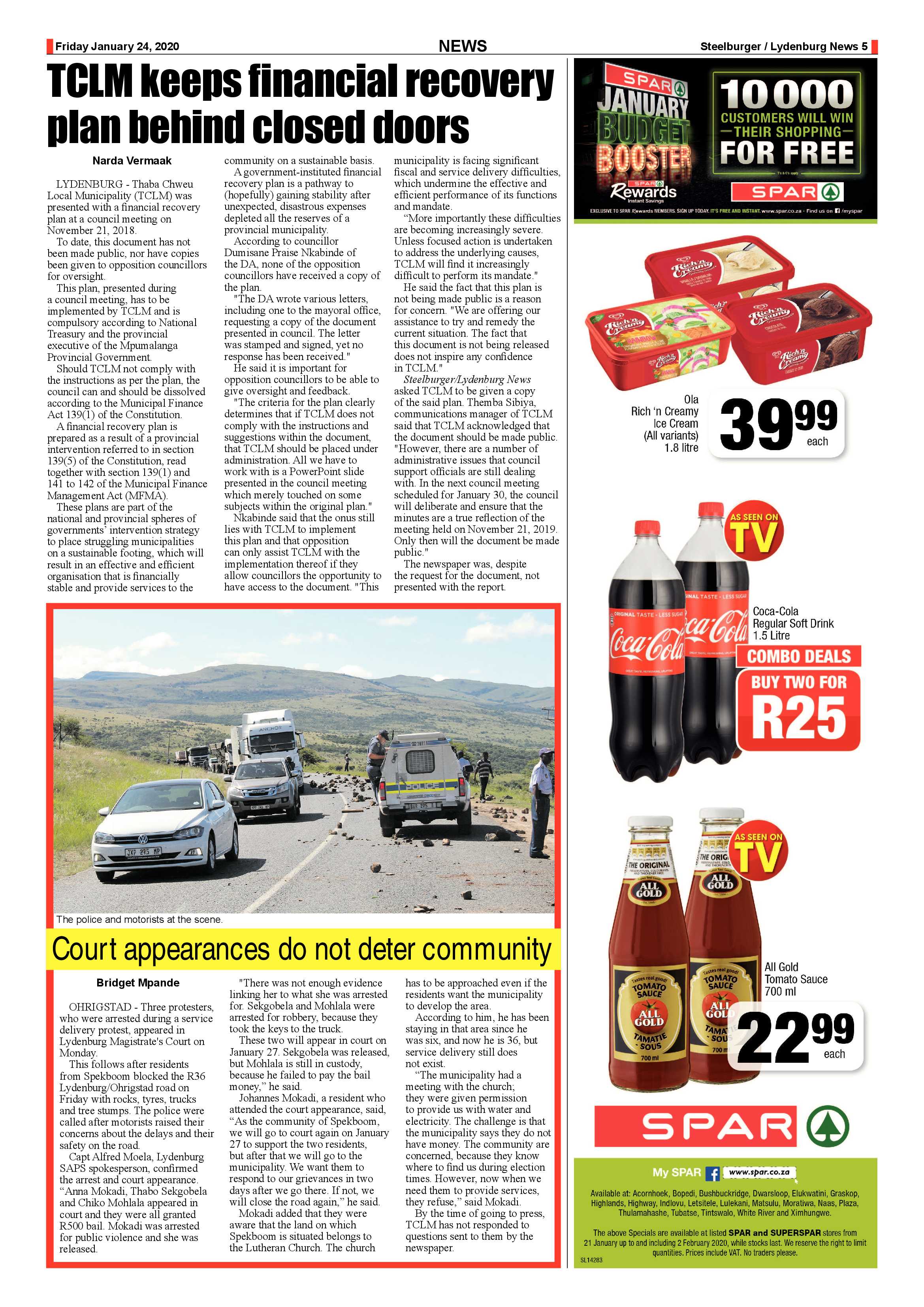 Steelburger News 24 January 2020 page 5