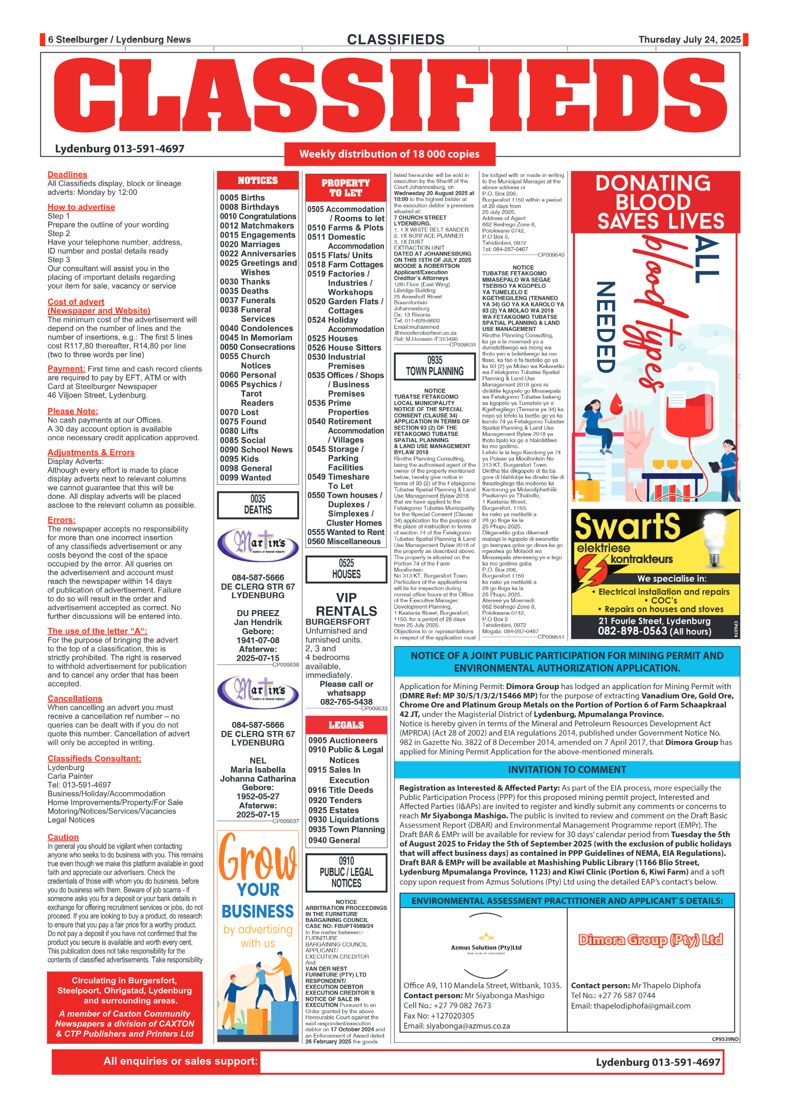 Steelburger News 24 July 2025 page 6