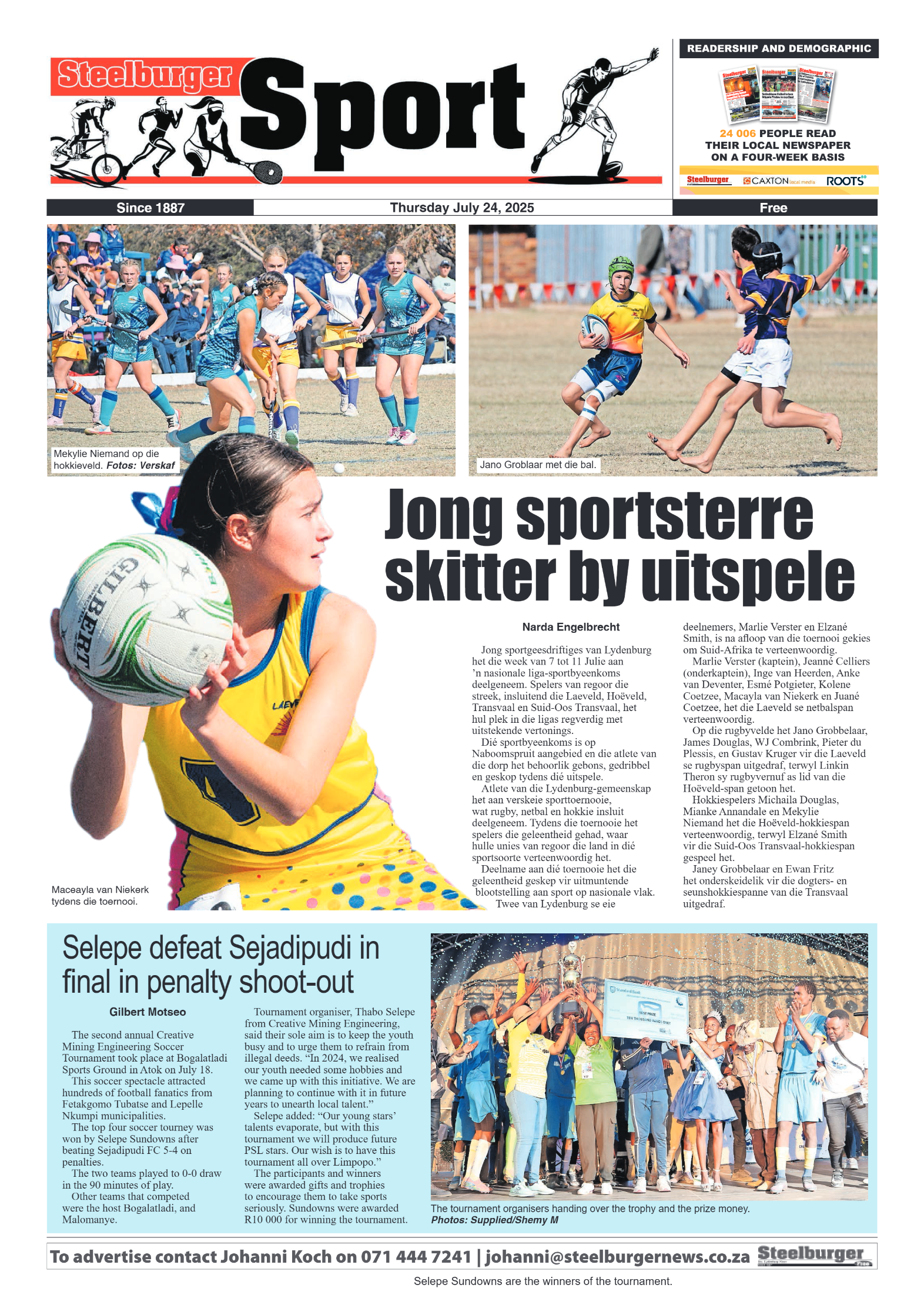 Steelburger News 24 July 2025 page 8