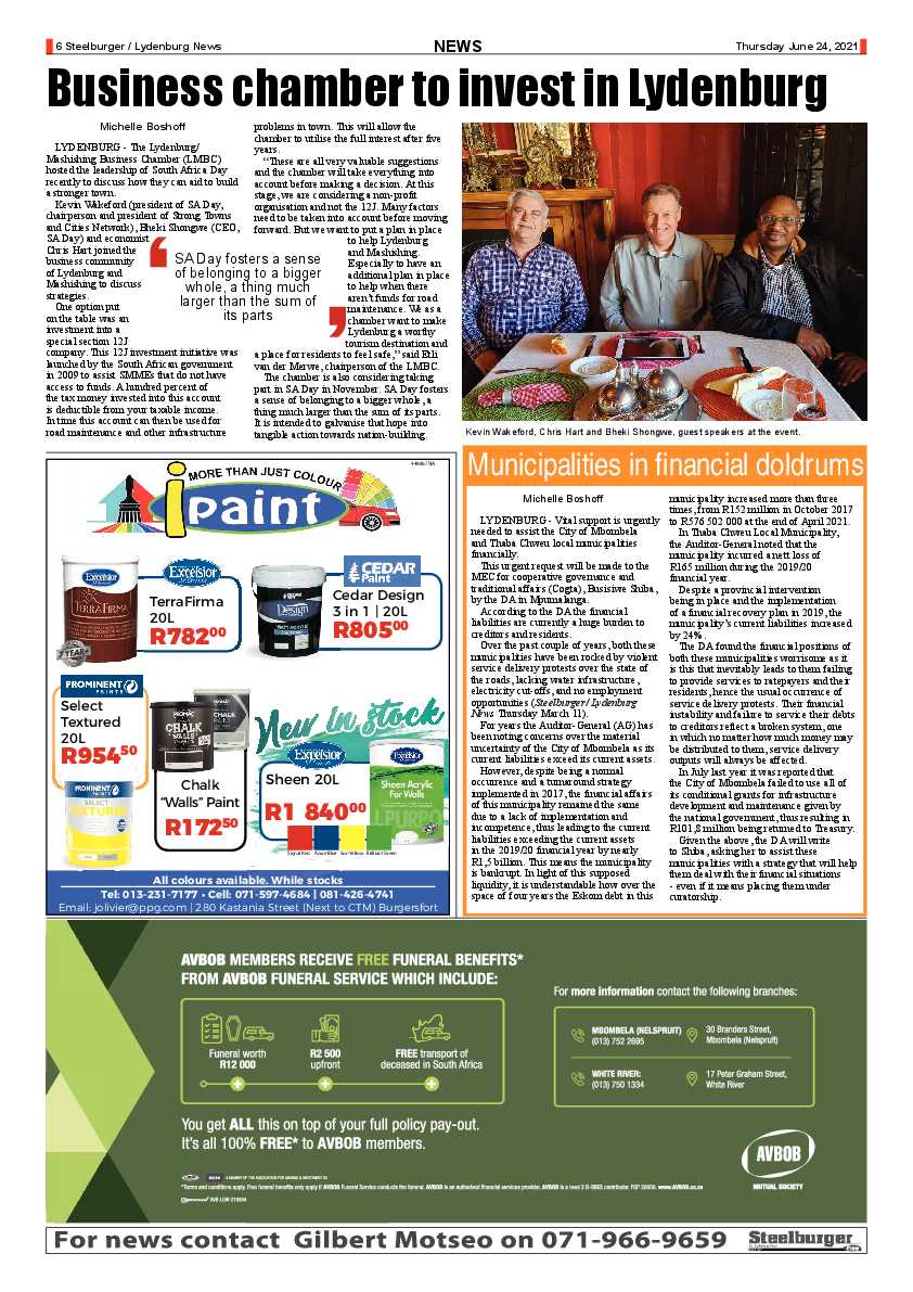 Steelburger News 24 June 2021 page 6