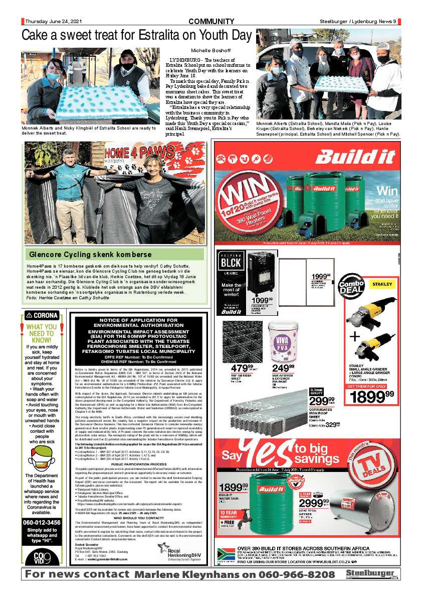 Steelburger News 24 June 2021 page 9