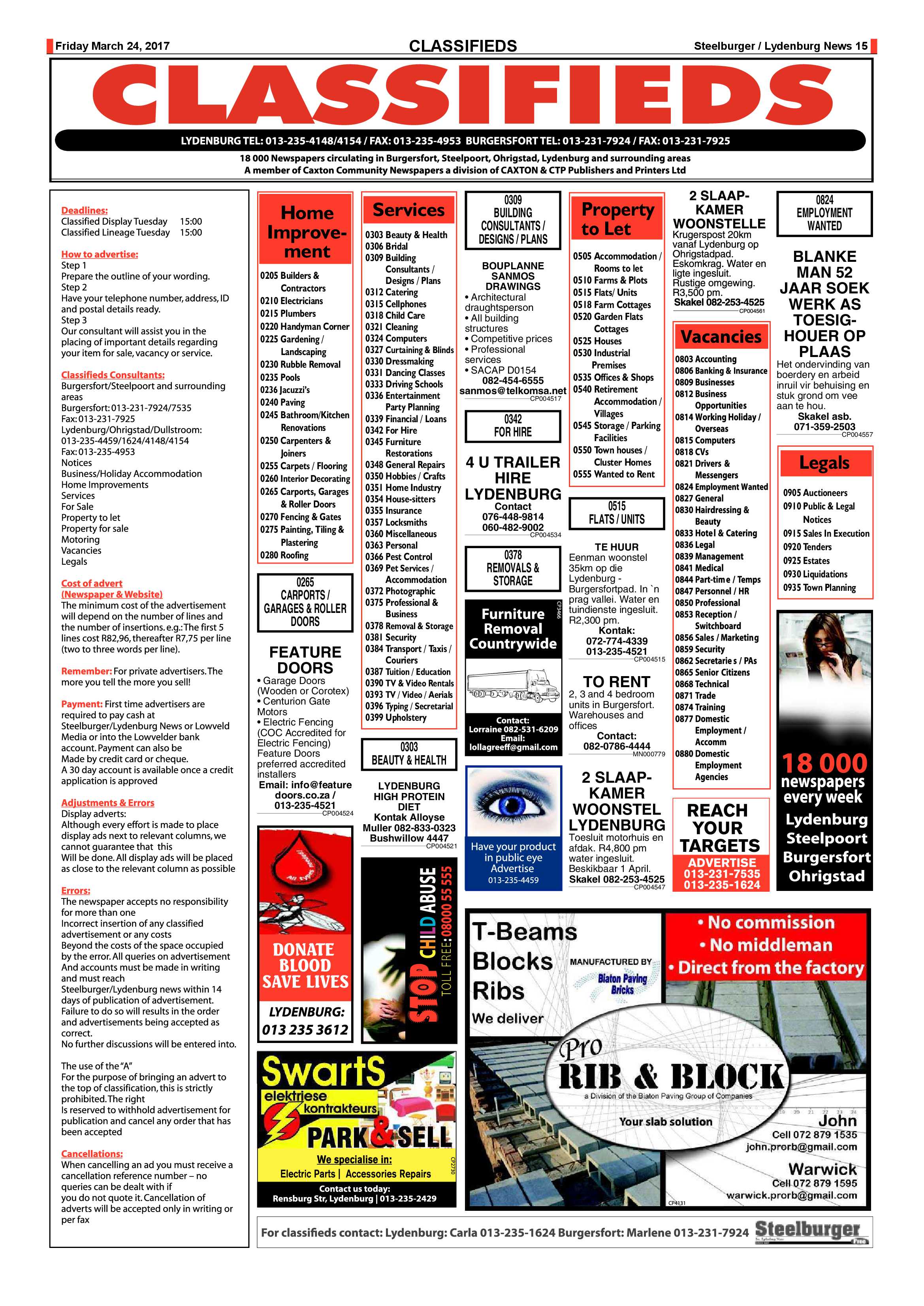Steelburger News 24 March 2017 page 15