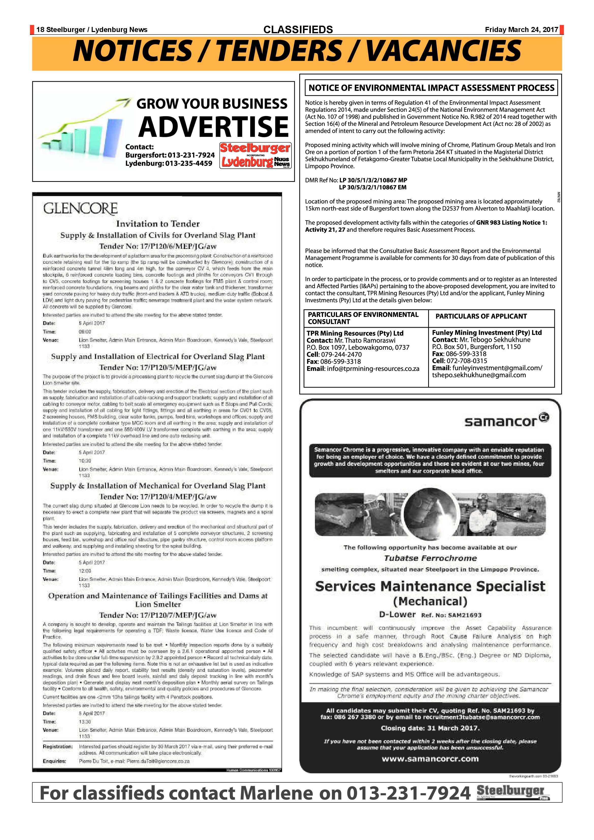 Steelburger News 24 March 2017 page 18
