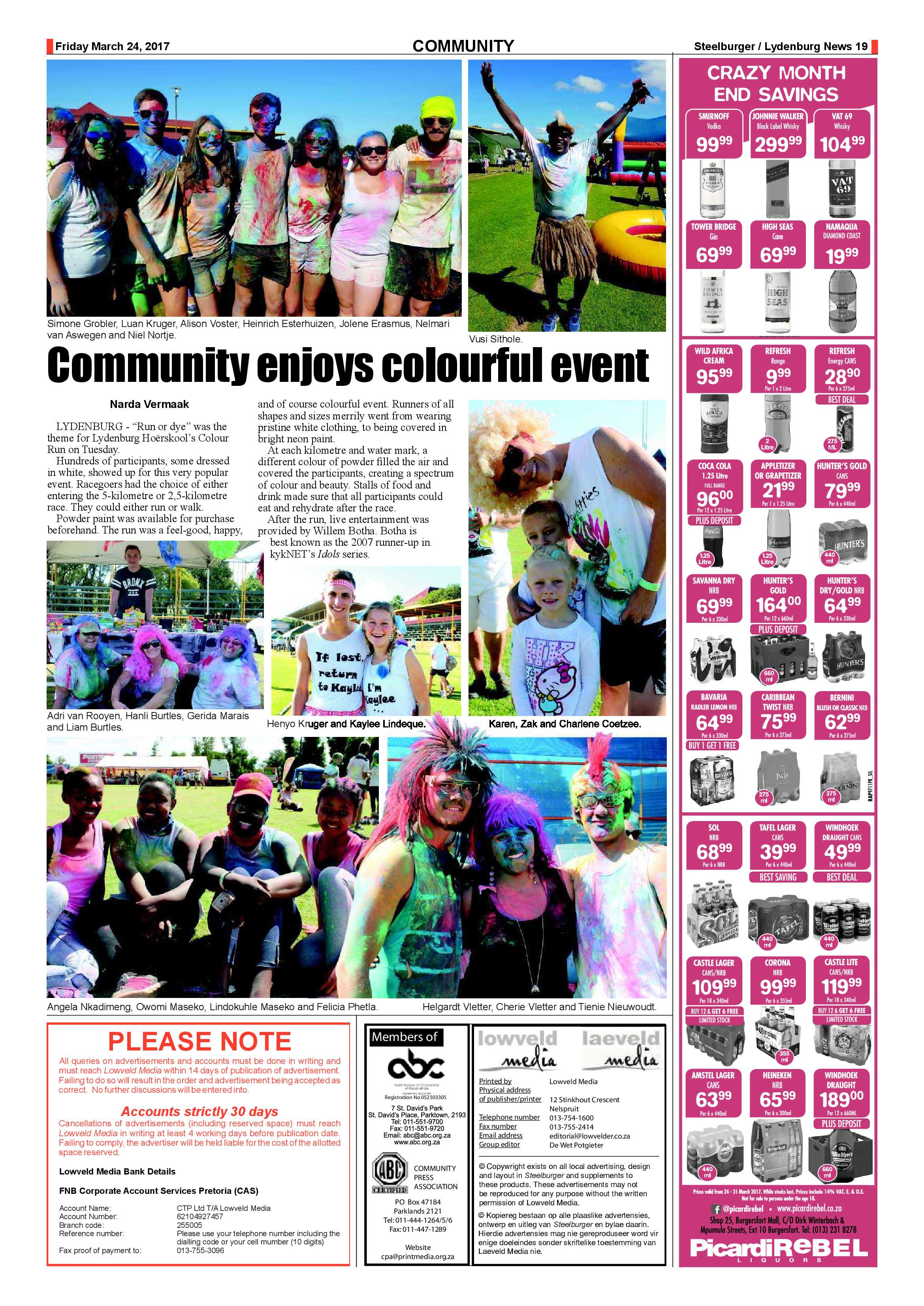 Steelburger News 24 March 2017 page 19