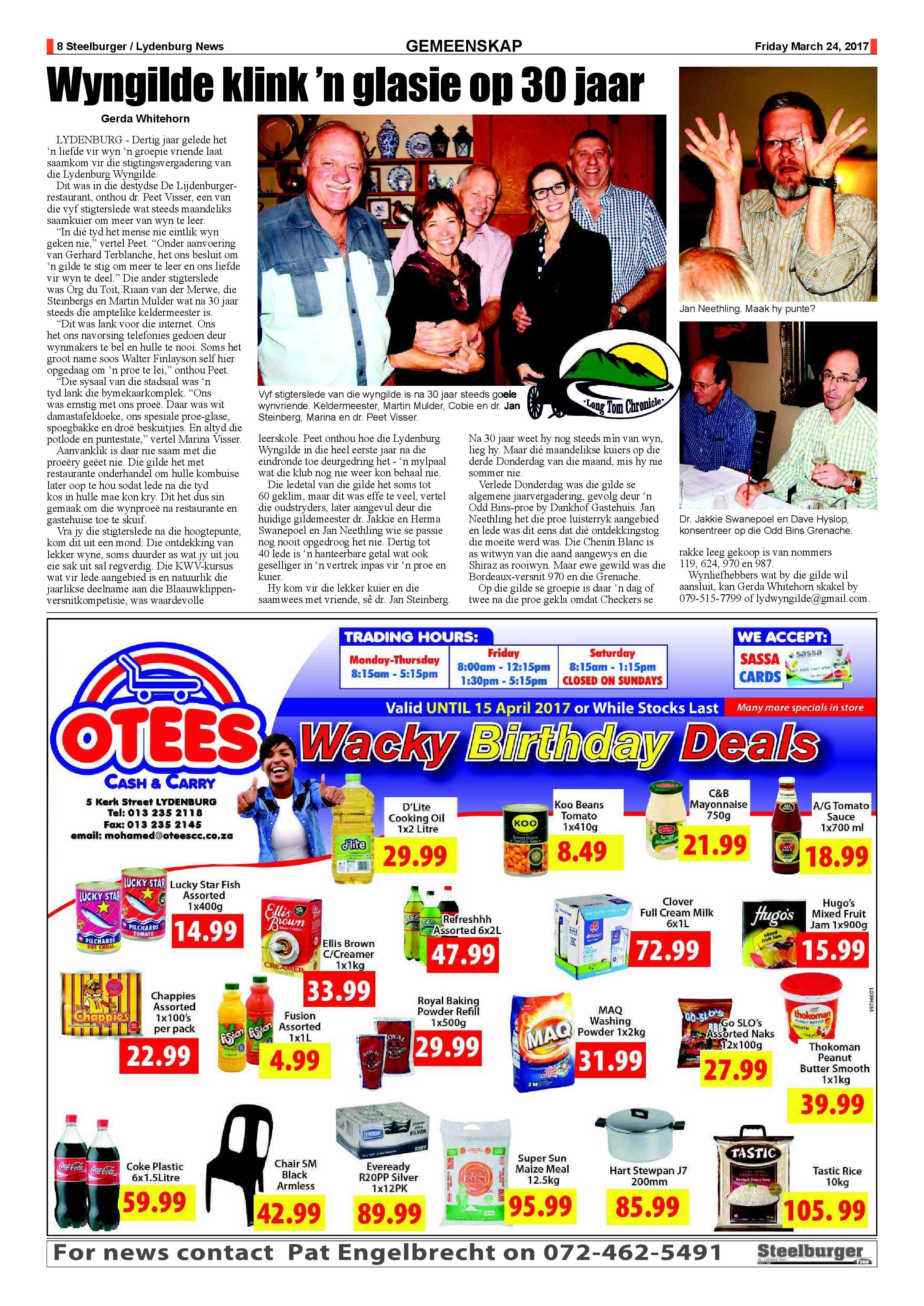 Steelburger News 24 March 2017 page 8