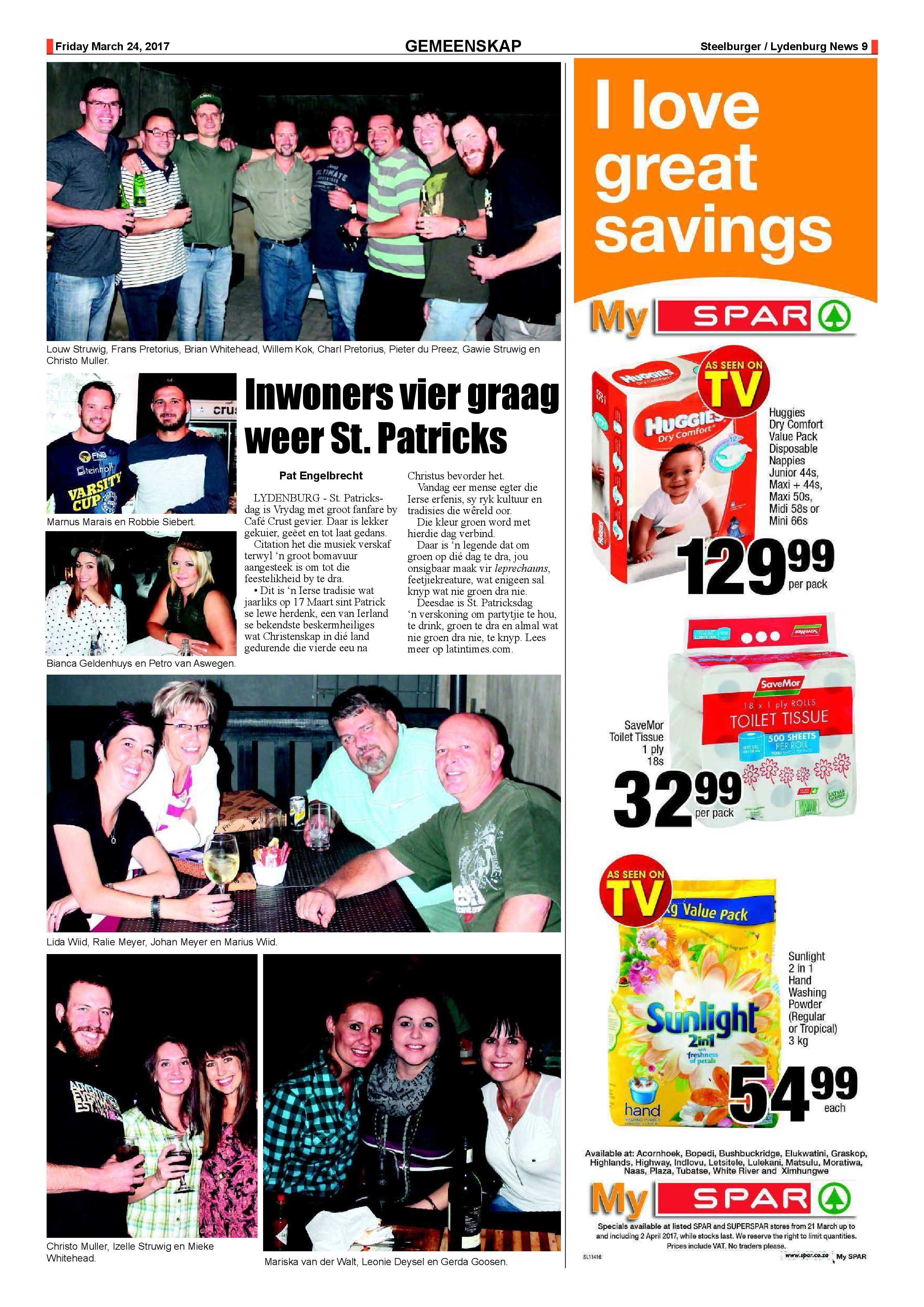 Steelburger News 24 March 2017 page 9