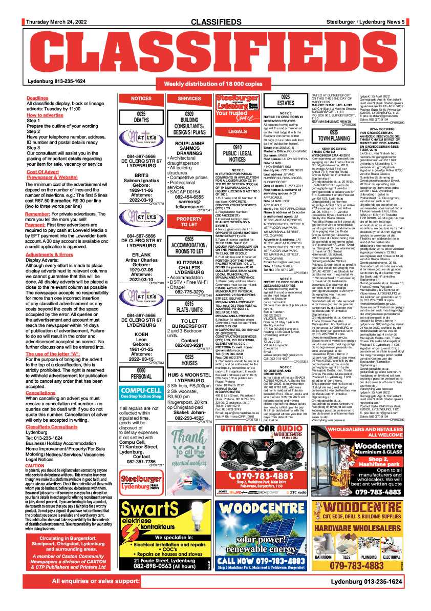 Steelburger News 24 March 2022 page 5