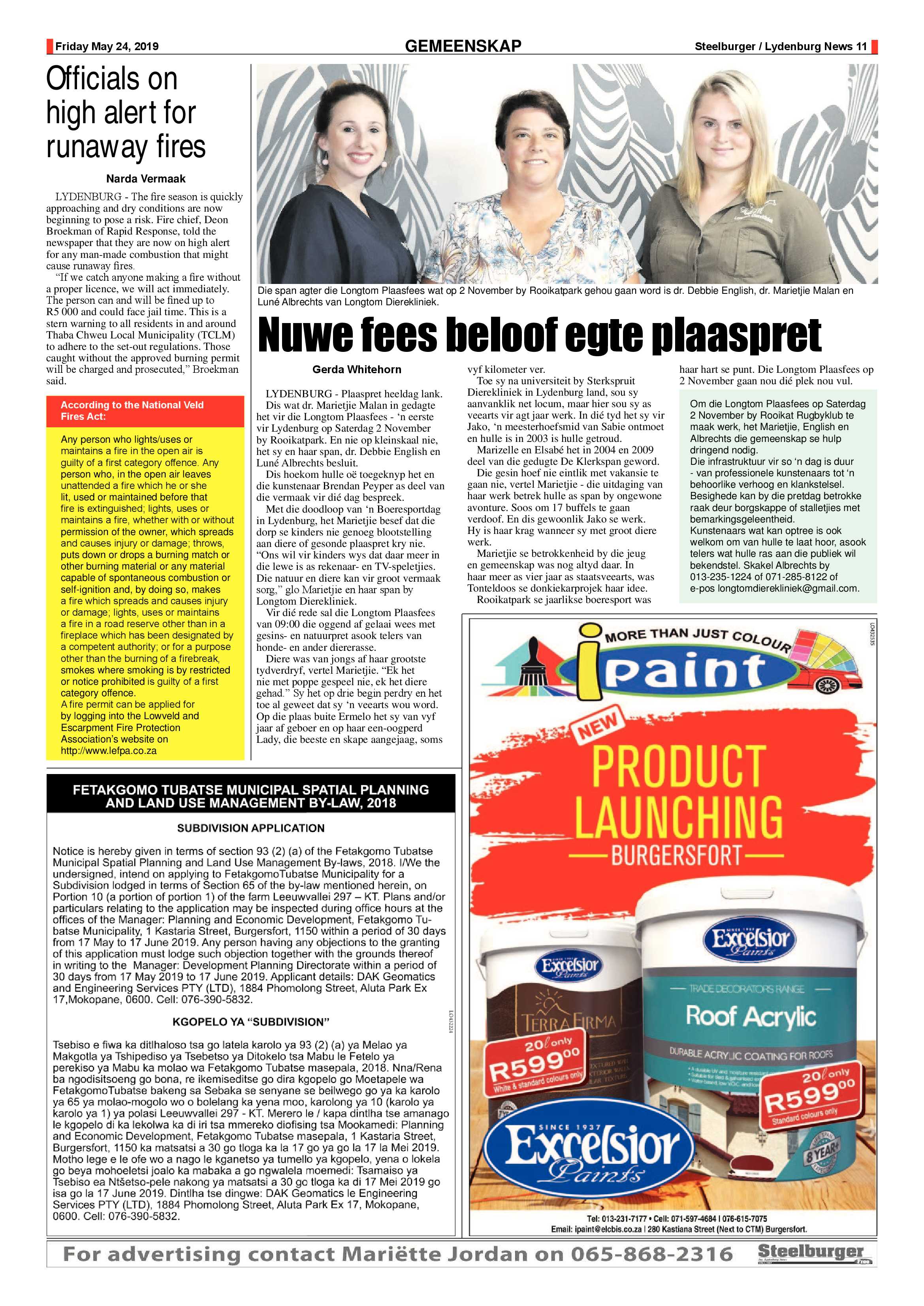 Steelburger News 24 May 2019 page 11