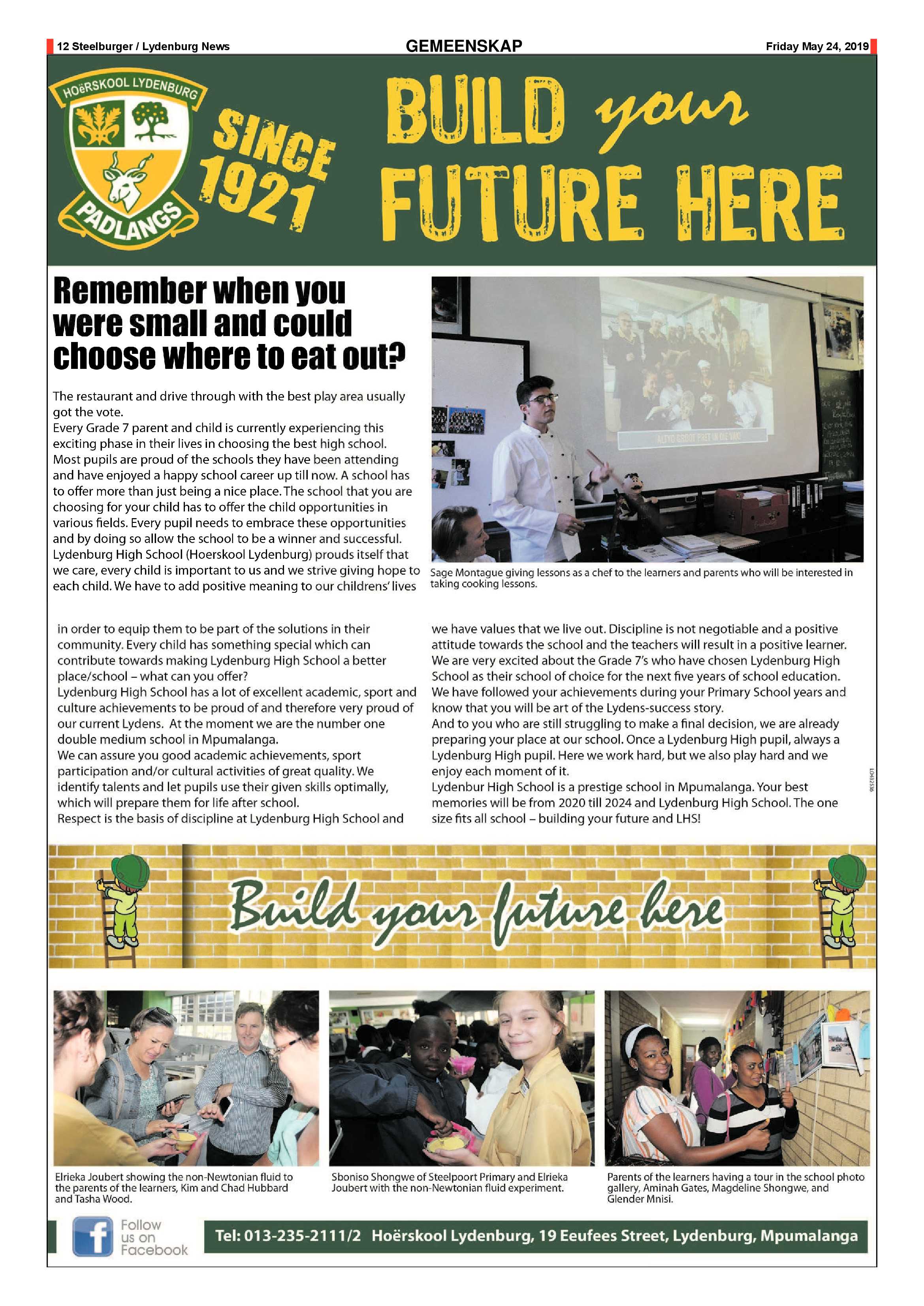 Steelburger News 24 May 2019 page 12