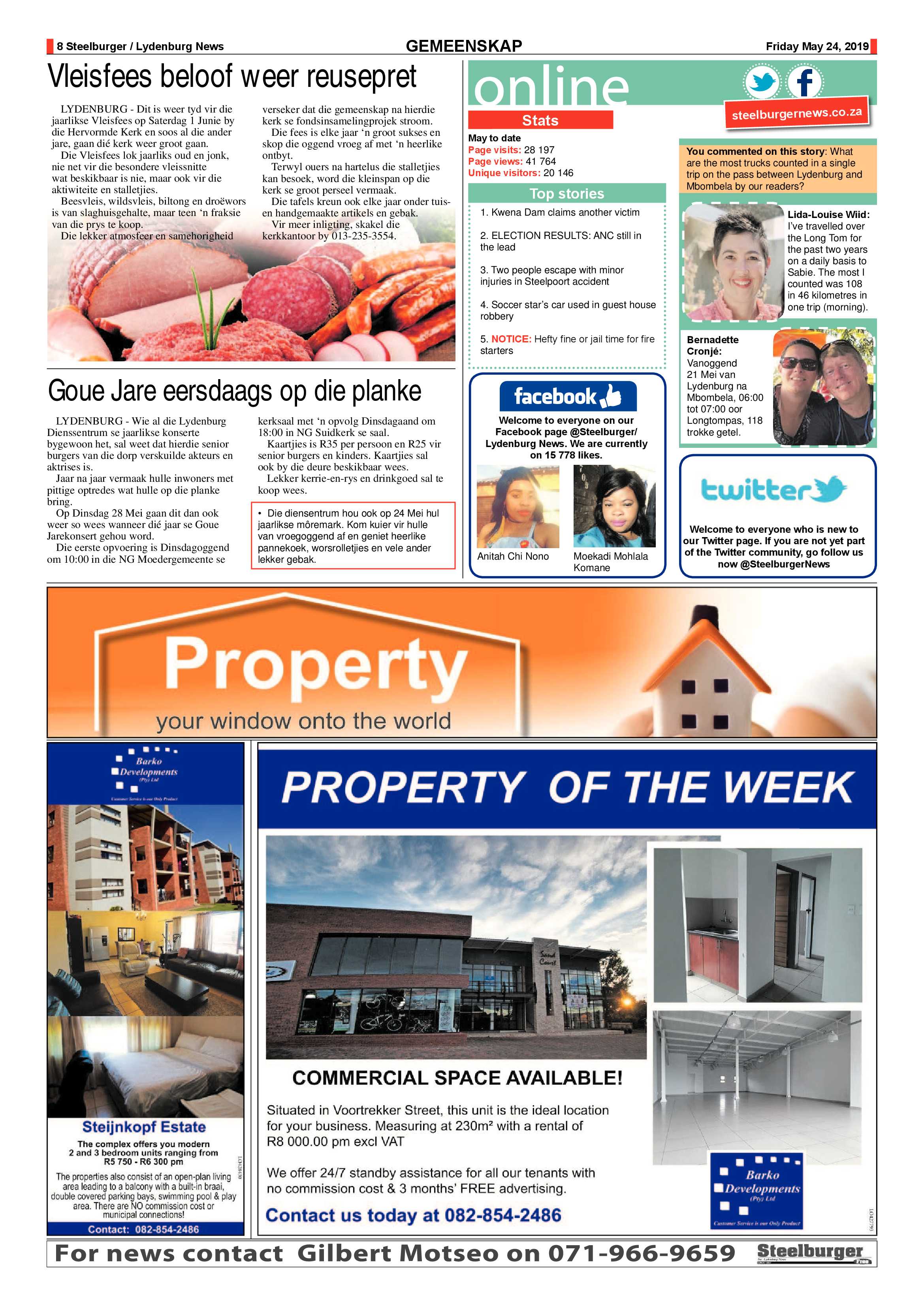 Steelburger News 24 May 2019 page 8