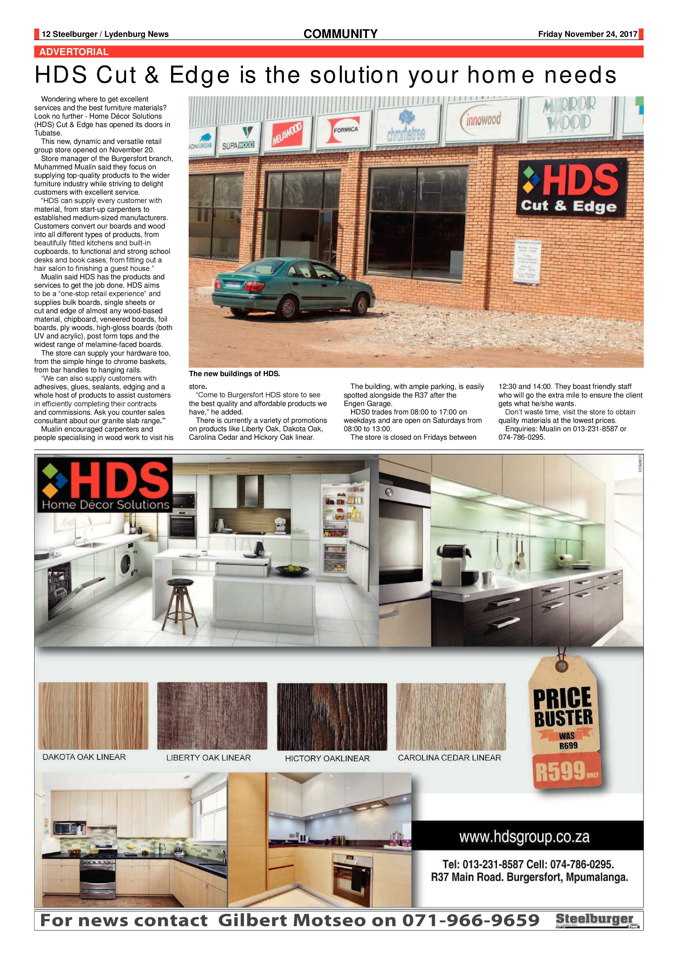 Steelburger News 24 November 2017 page 12