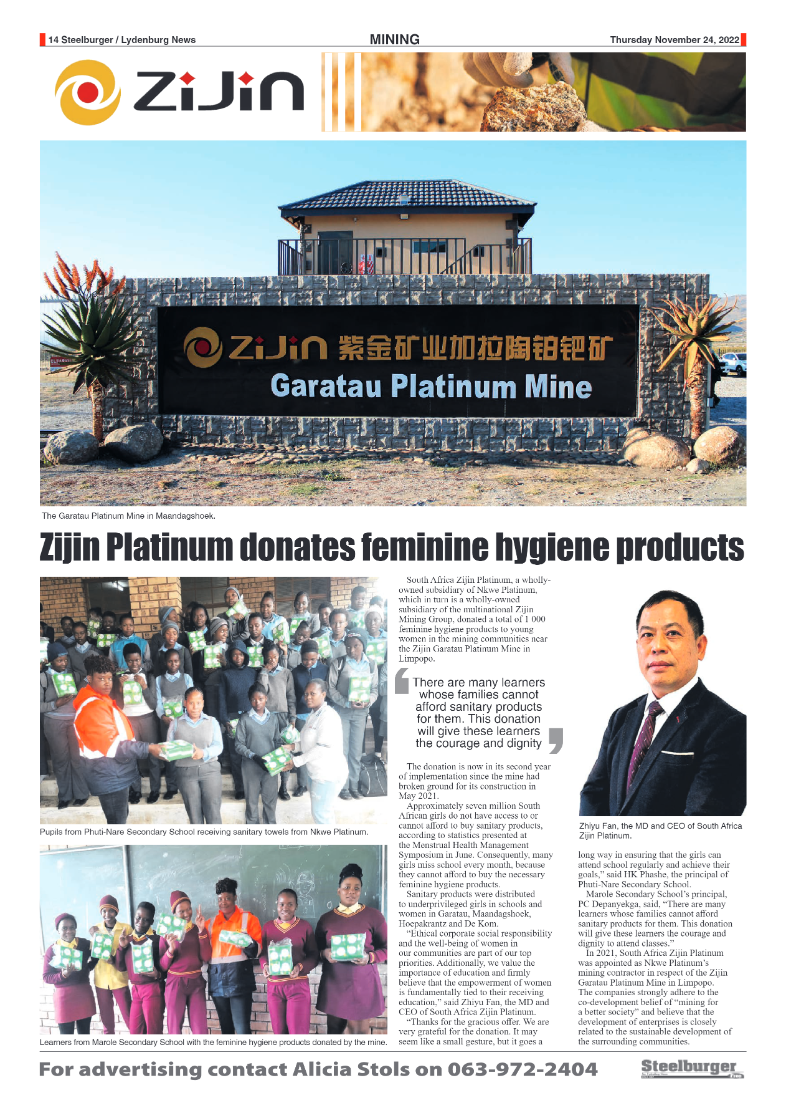 Steelburger News 24 November 2022 page 14