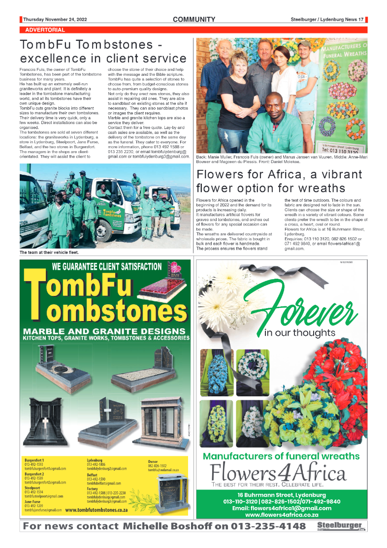 Steelburger News 24 November 2022 page 17
