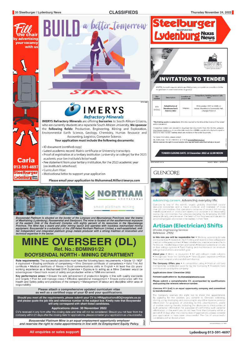 Steelburger News 24 November 2022 page 20