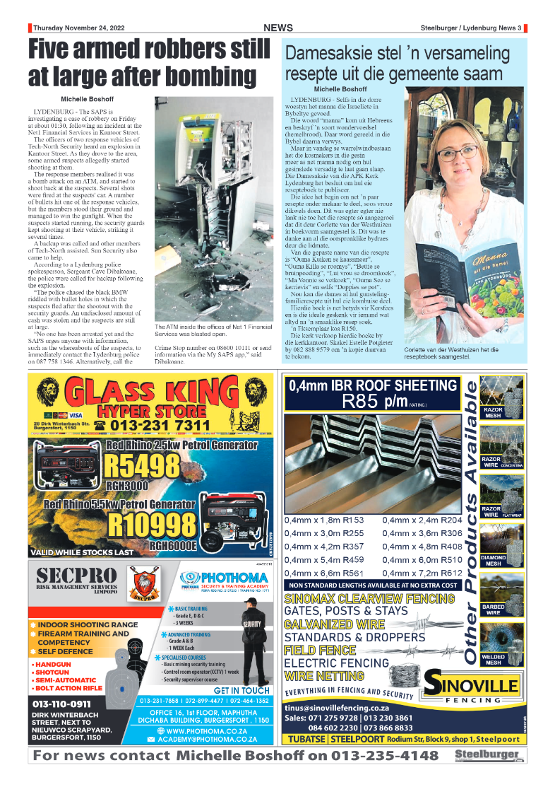 Steelburger News 24 November 2022 page 3