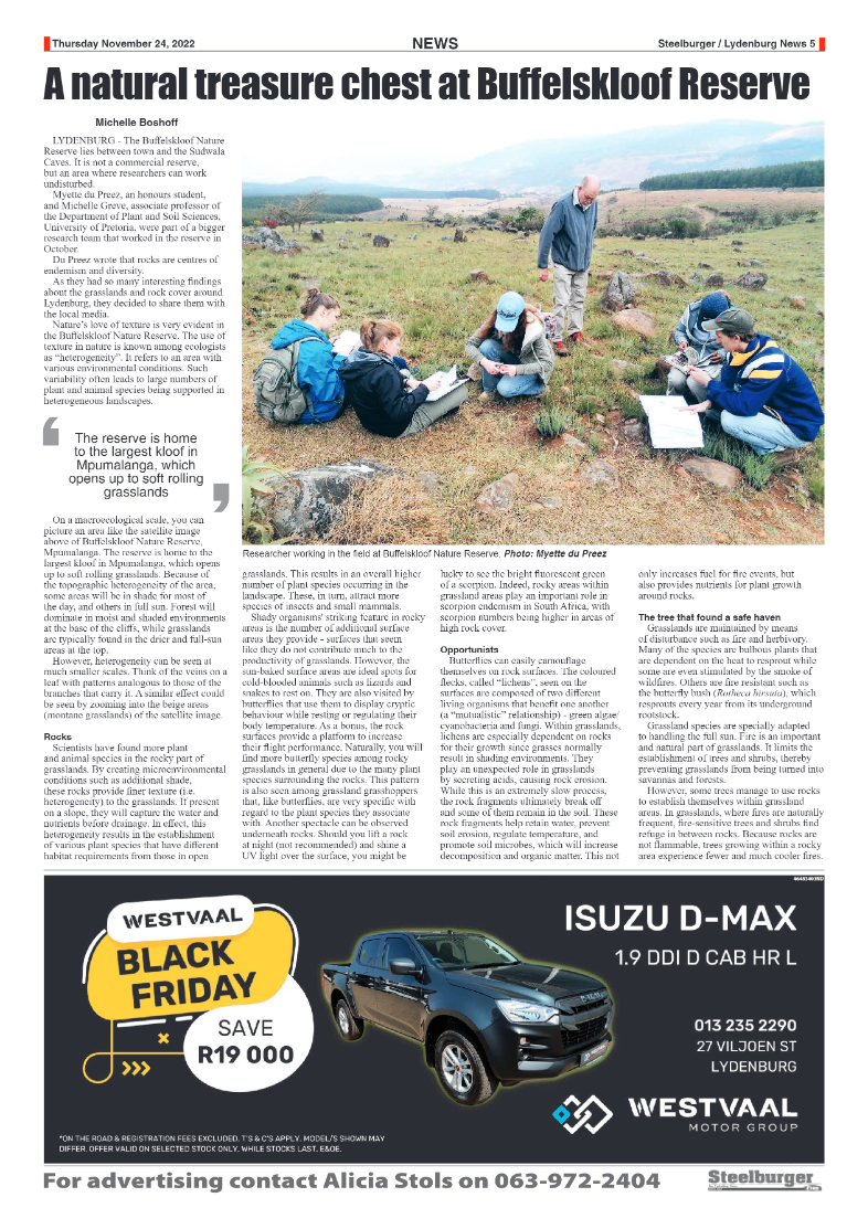 Steelburger News 24 November 2022 page 5