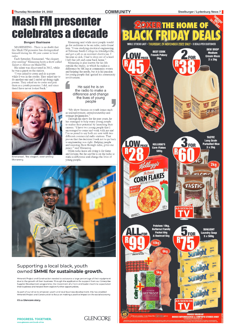 Steelburger News 24 November 2022 page 7
