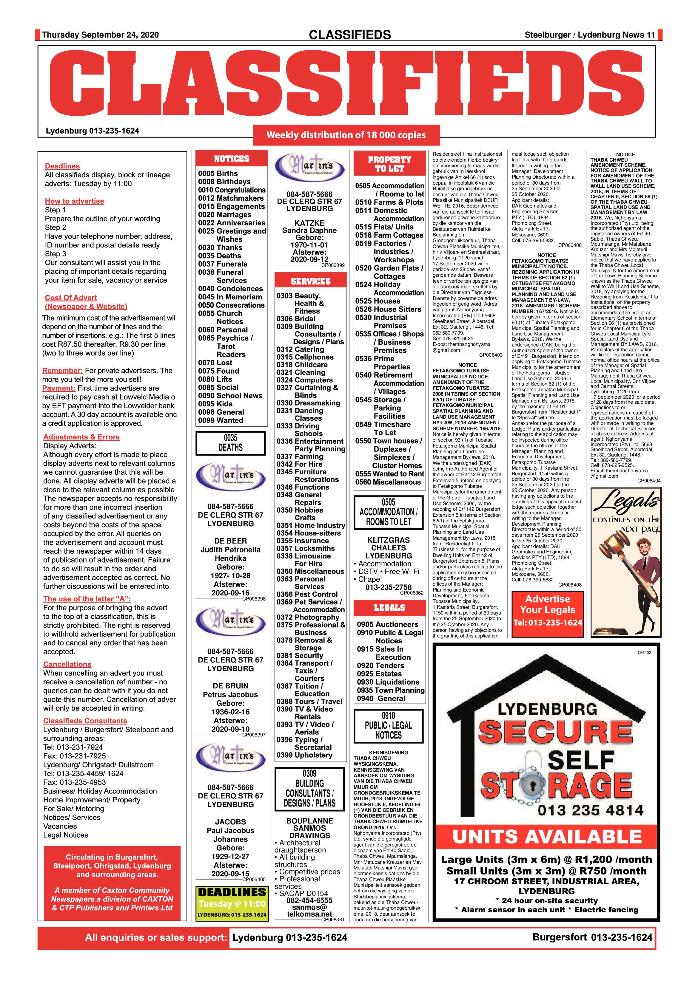 Steelburger News 24 September 2020 page 11