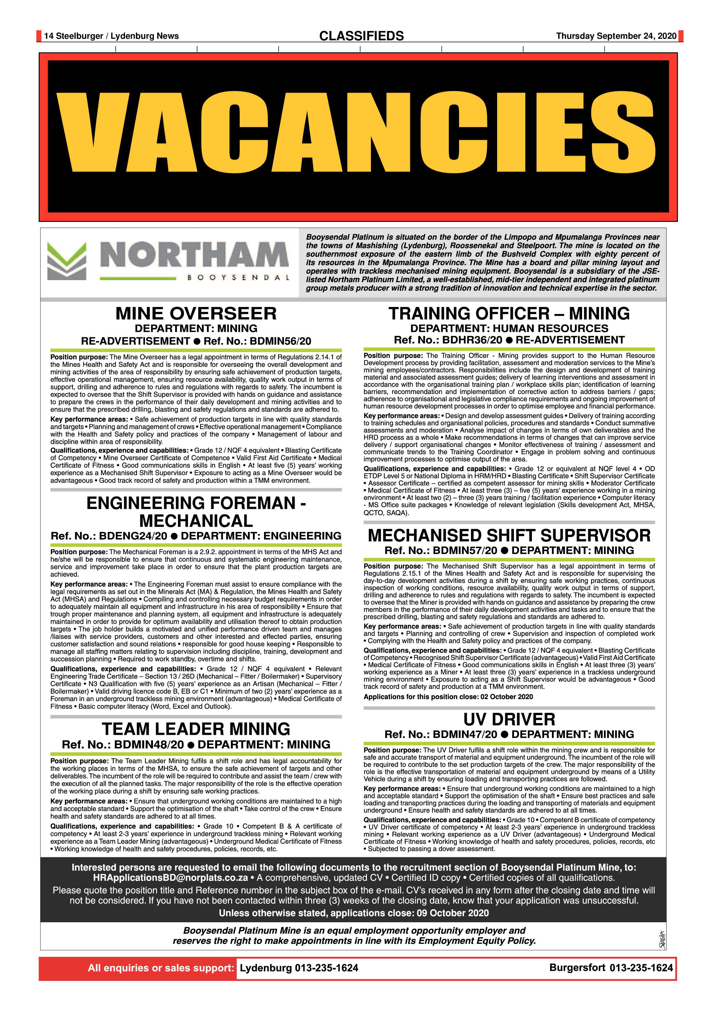 Steelburger News 24 September 2020 page 14