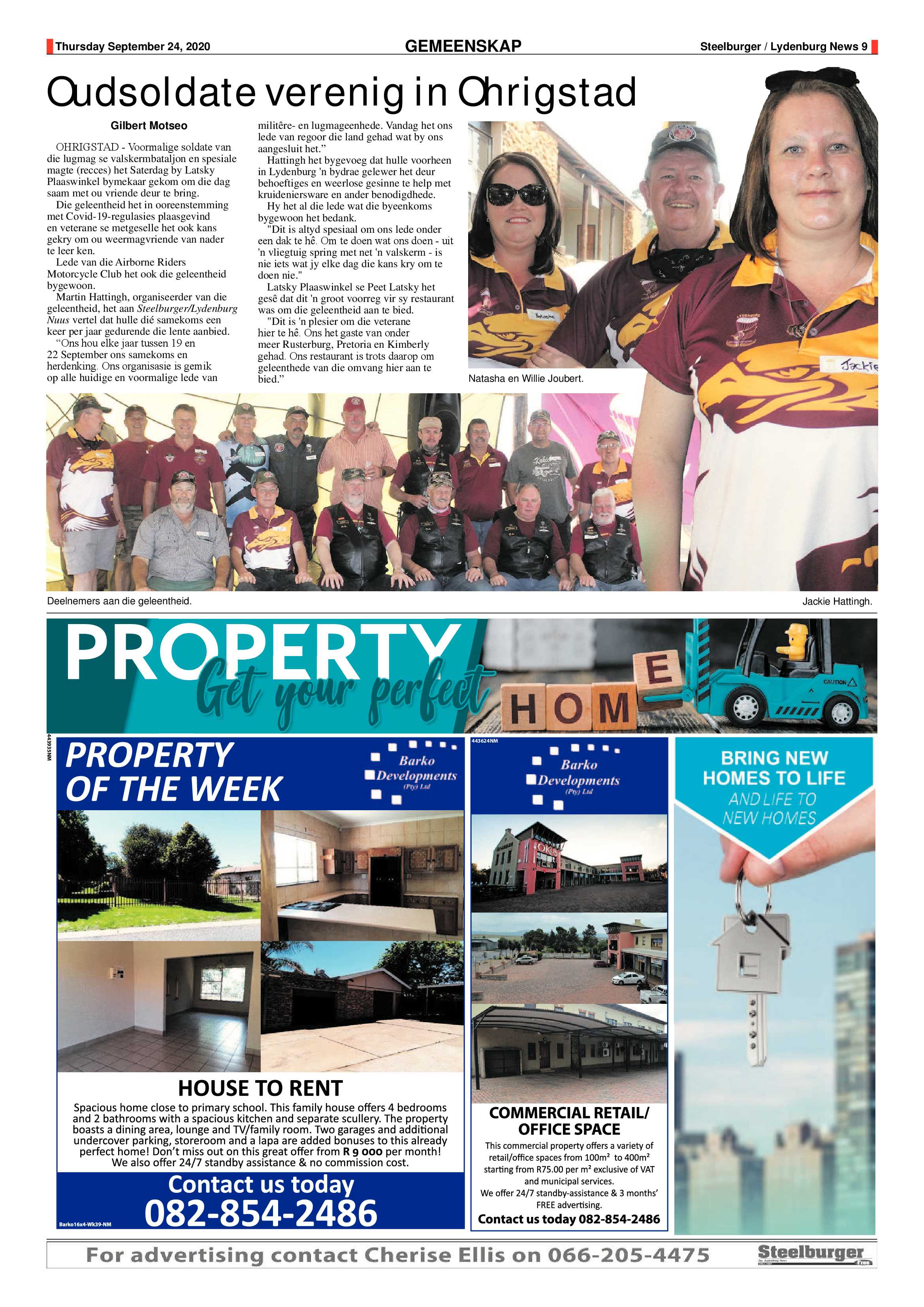 Steelburger News 24 September 2020 page 9