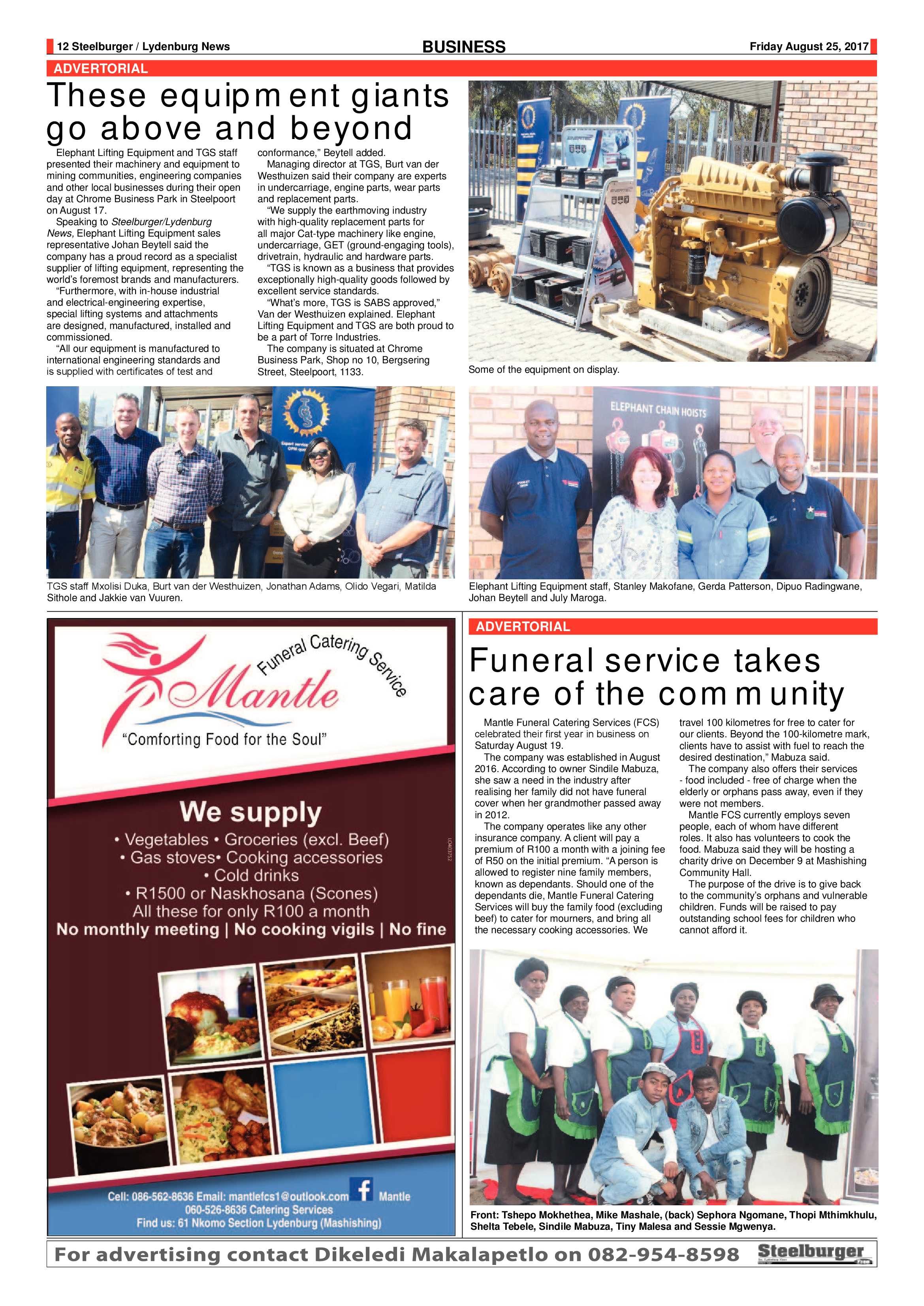 Steelburger News 25 August 2017 page 12