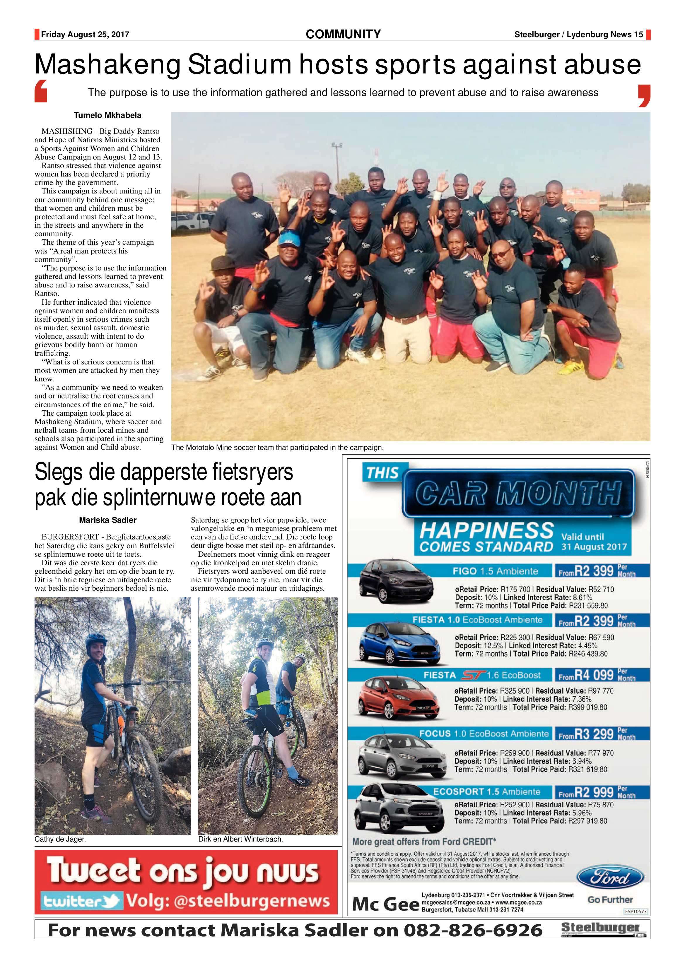 Steelburger News 25 August 2017 page 15